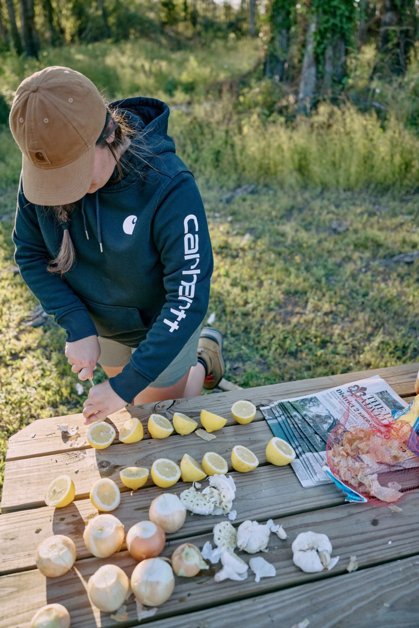 Carhartt Women's Clarksburg Graphic Sleeve Hoodie product image