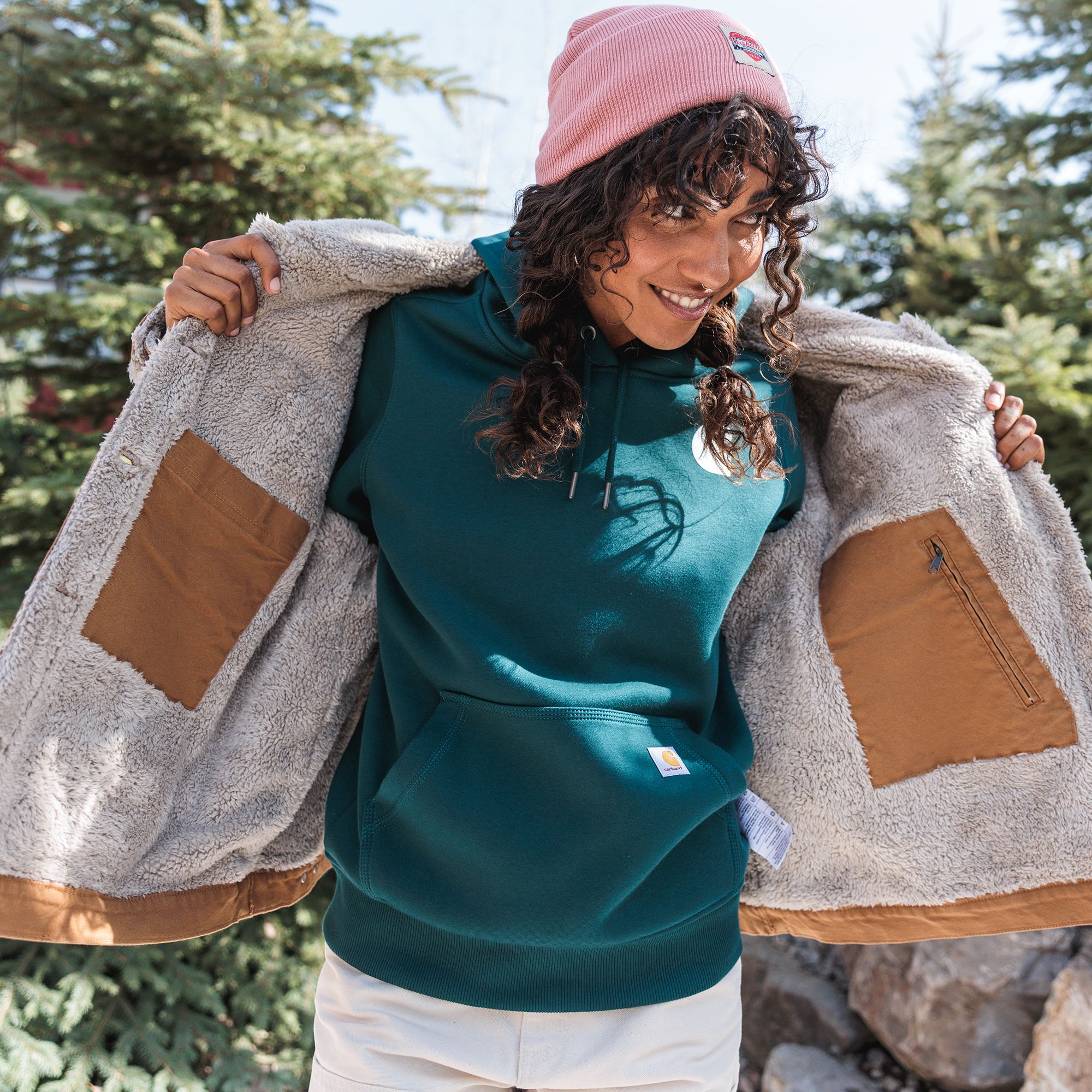 Carhartt Women's Clarksburg Graphic Sleeve Hoodie product image