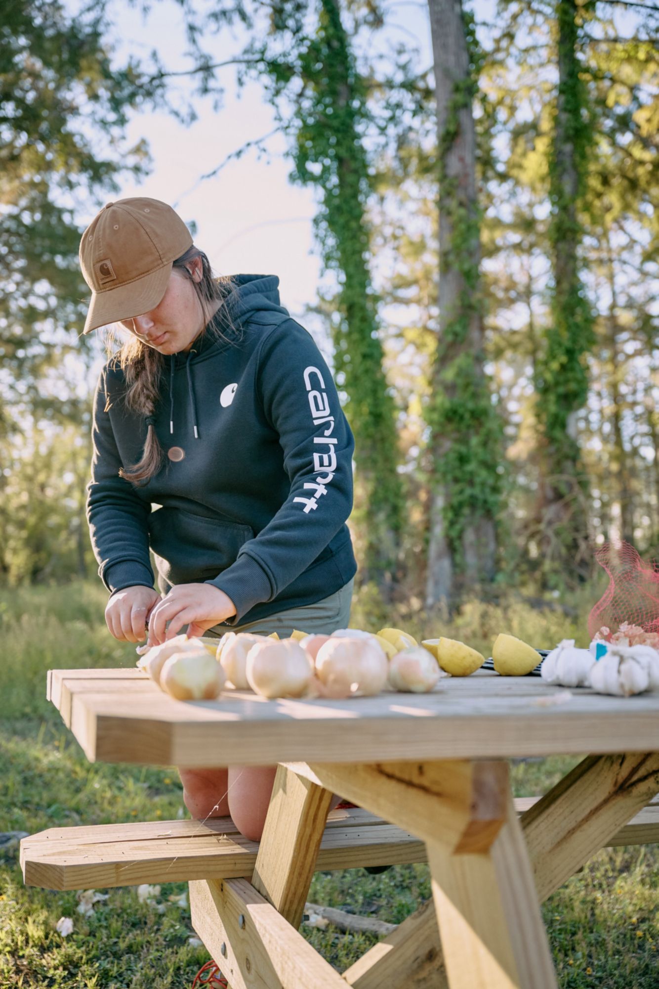 Carhartt Women's Clarksburg Graphic Sleeve Hoodie product image