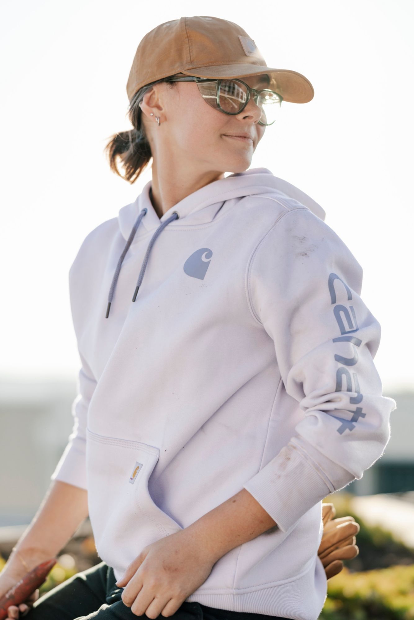 Carhartt Women's Clarksburg Graphic Sleeve Hoodie product image