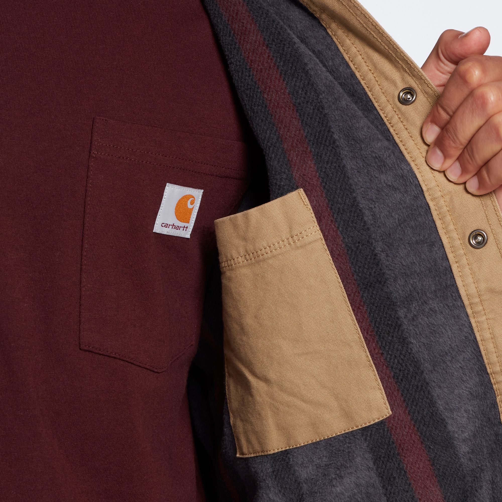 Carhartt Men's Rugged Flex Rigby Shirt Jacket product image