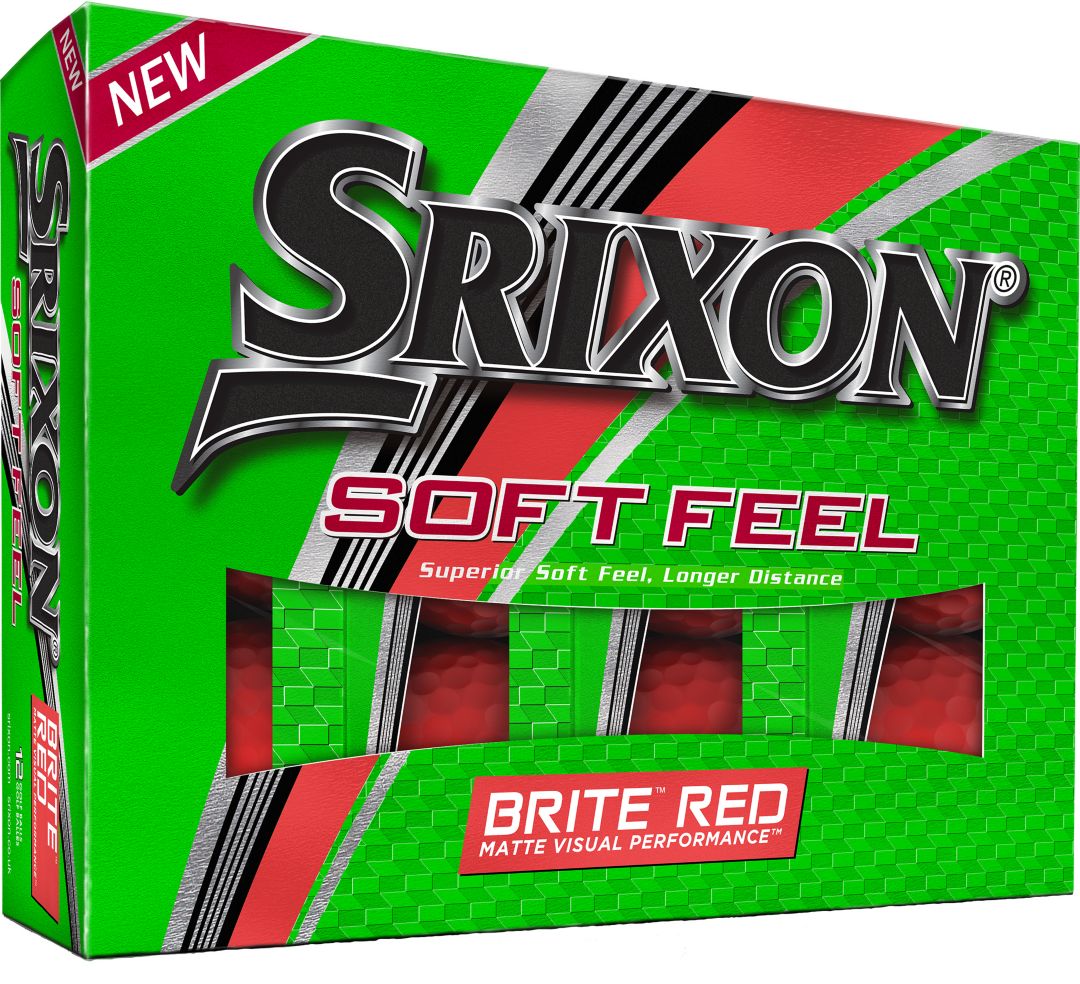 Srixon 2018 Soft Feel 11 Brite Red Golf Balls 3