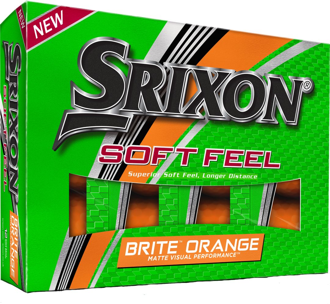 Srixon 2018 Soft Feel 11 Brite Orange Golf Balls 3
