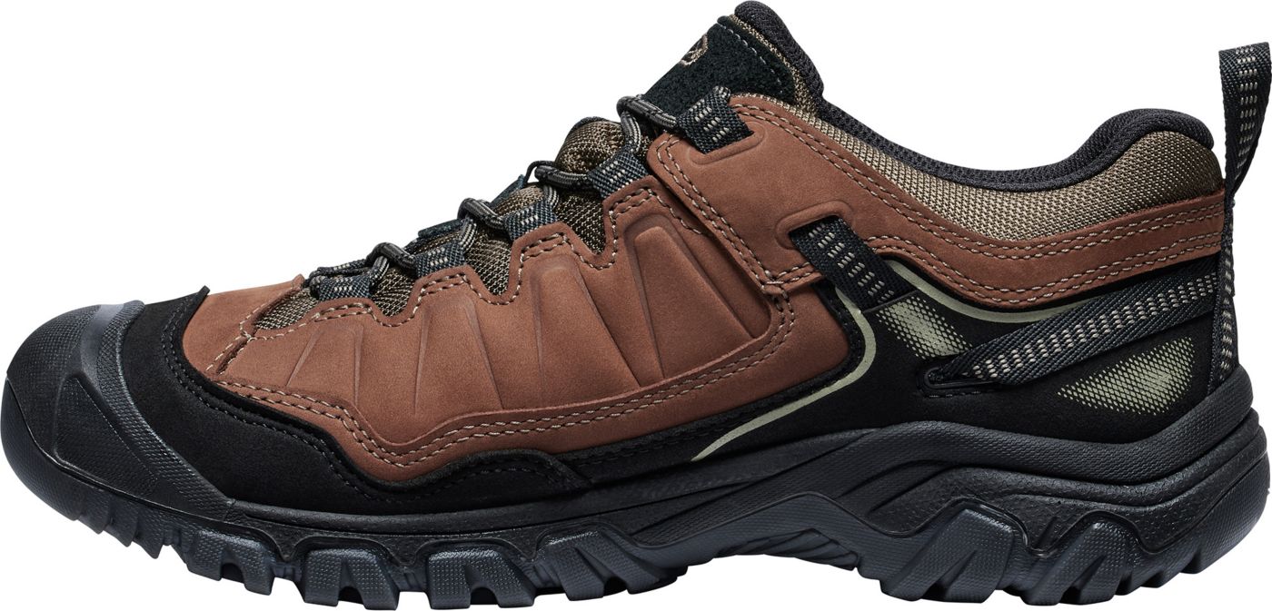 Keen Men s Targhee IV Waterproof Hiking Shoe Bison Black 11.5