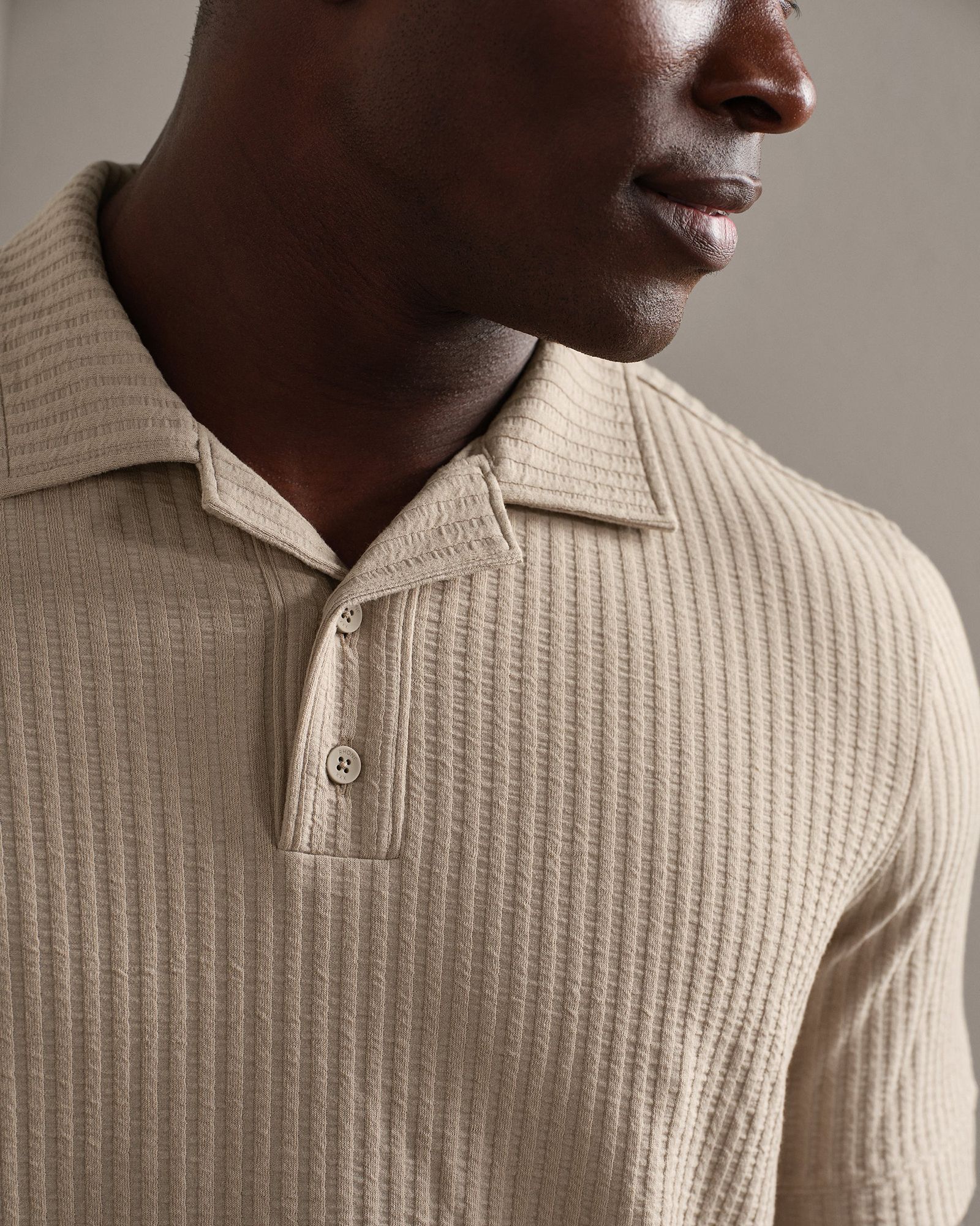 Rhone Men's Casual Seersucker Polo product image