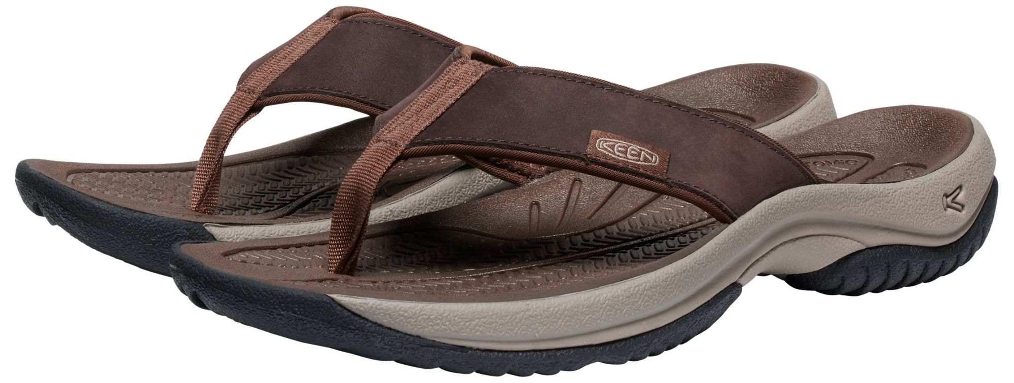 KEEN Men's Kona Flip Leather Waterproof Flip Flop product image