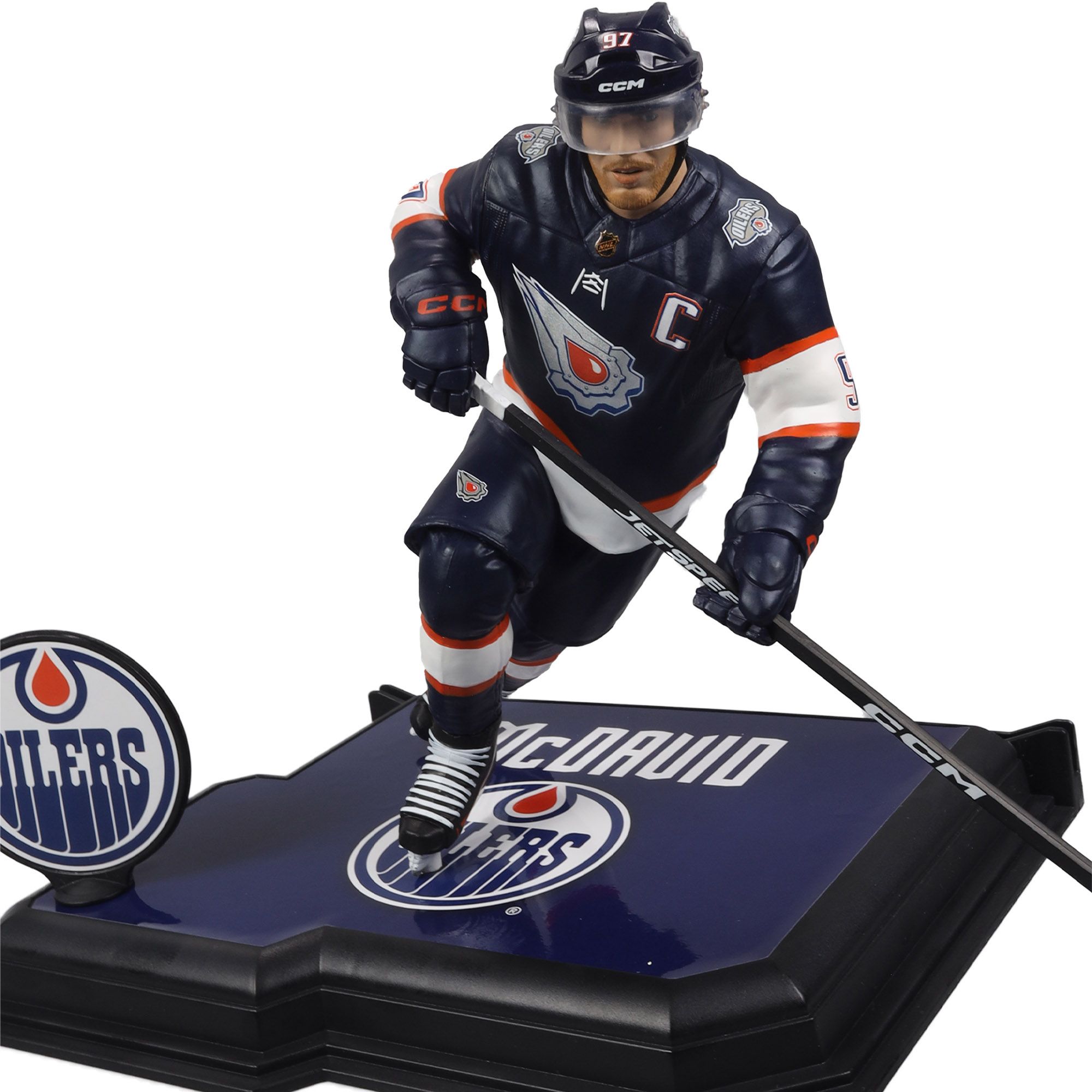 Imports Dragon Edmonton Oilers Connor McDavid #97 Figurine product image