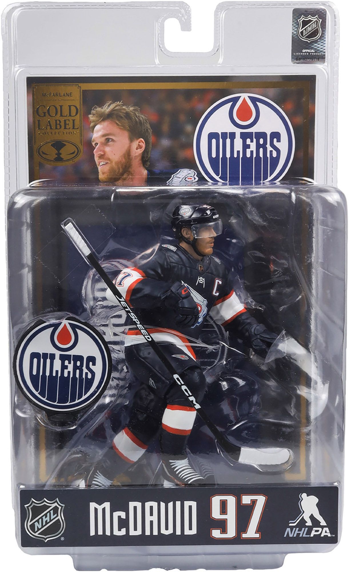 Imports Dragon Edmonton Oilers Connor McDavid #97 Figurine product image