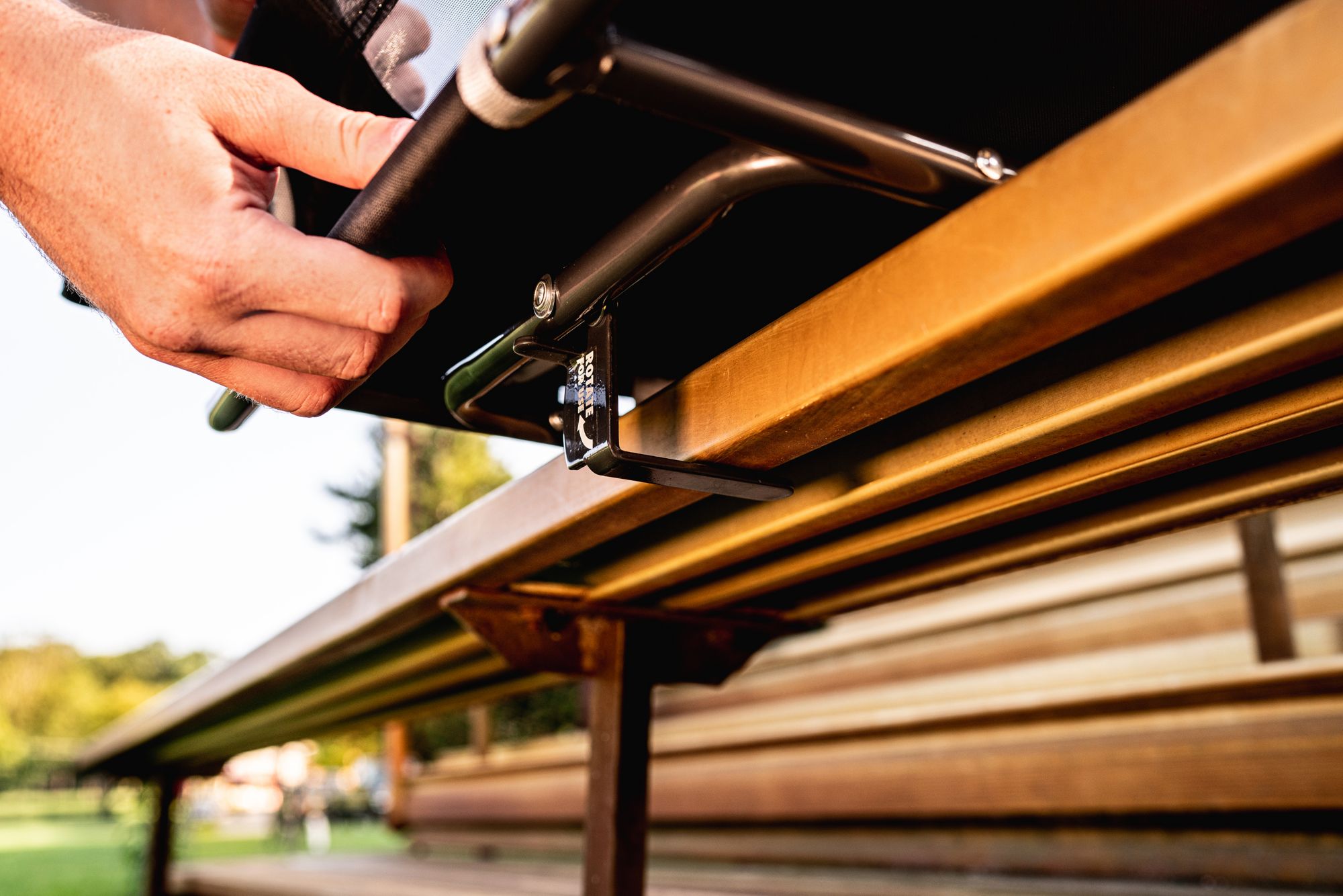 GCI Outdoor Big Comfort Stadium Chair with Armrests product image