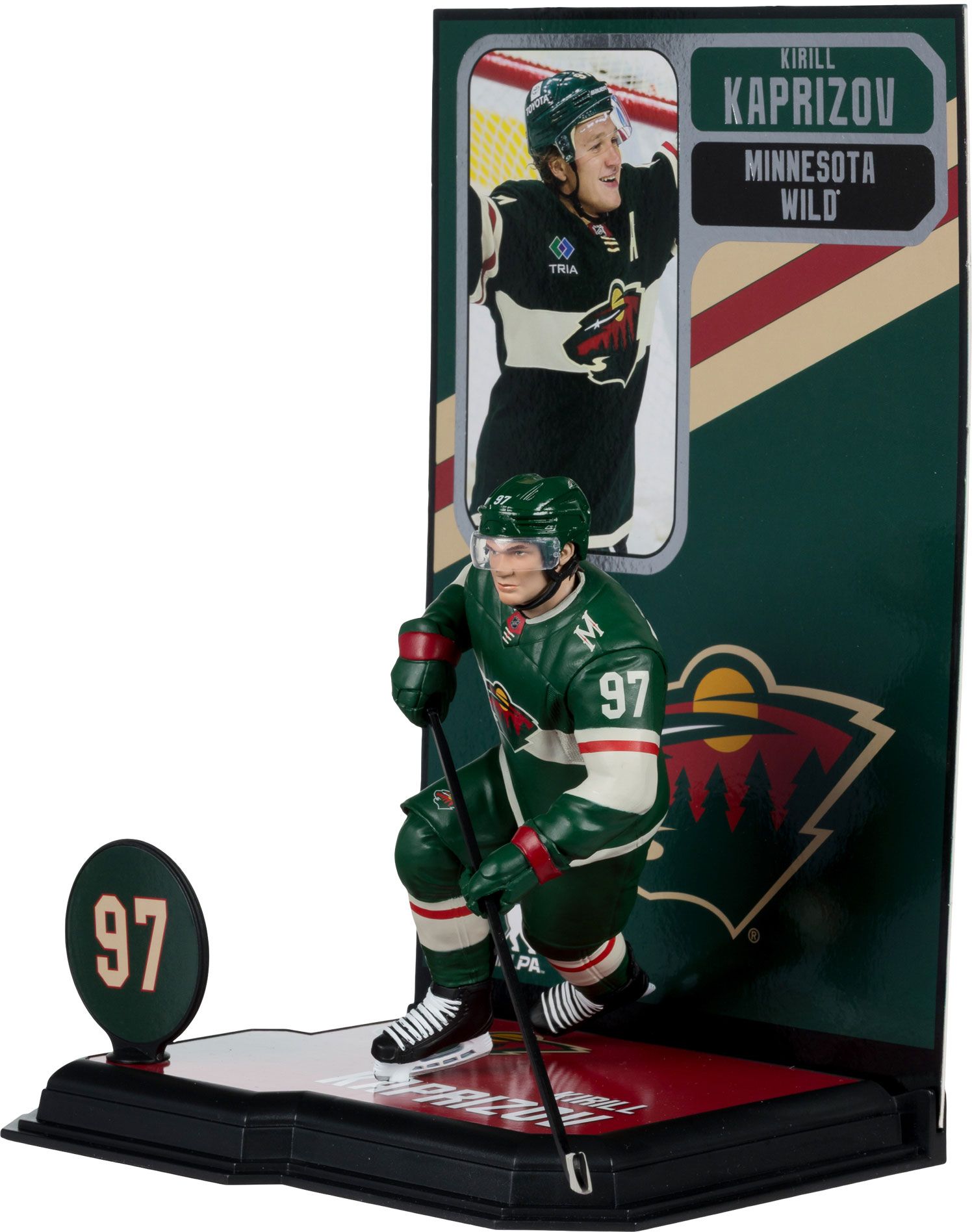 Imports Dragon Minnesota Wild Kirill Kaprizov #97 Posed Figure product image