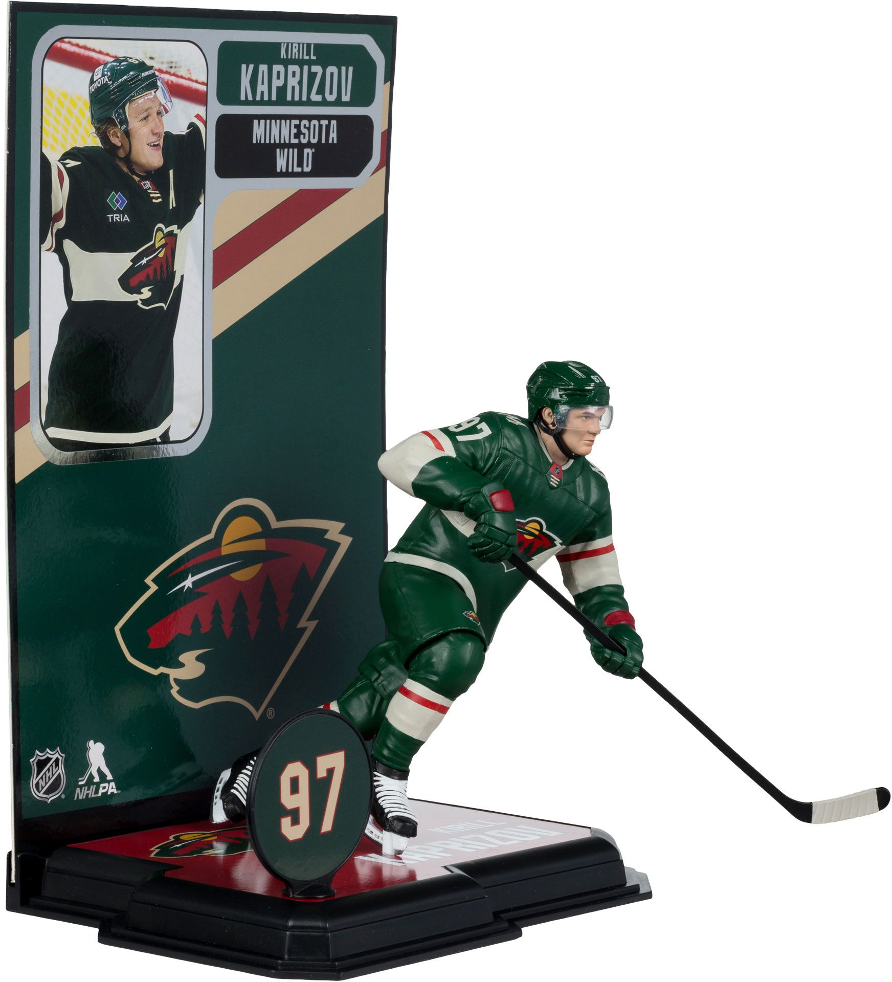 Imports Dragon Minnesota Wild Kirill Kaprizov #97 Posed Figure product image