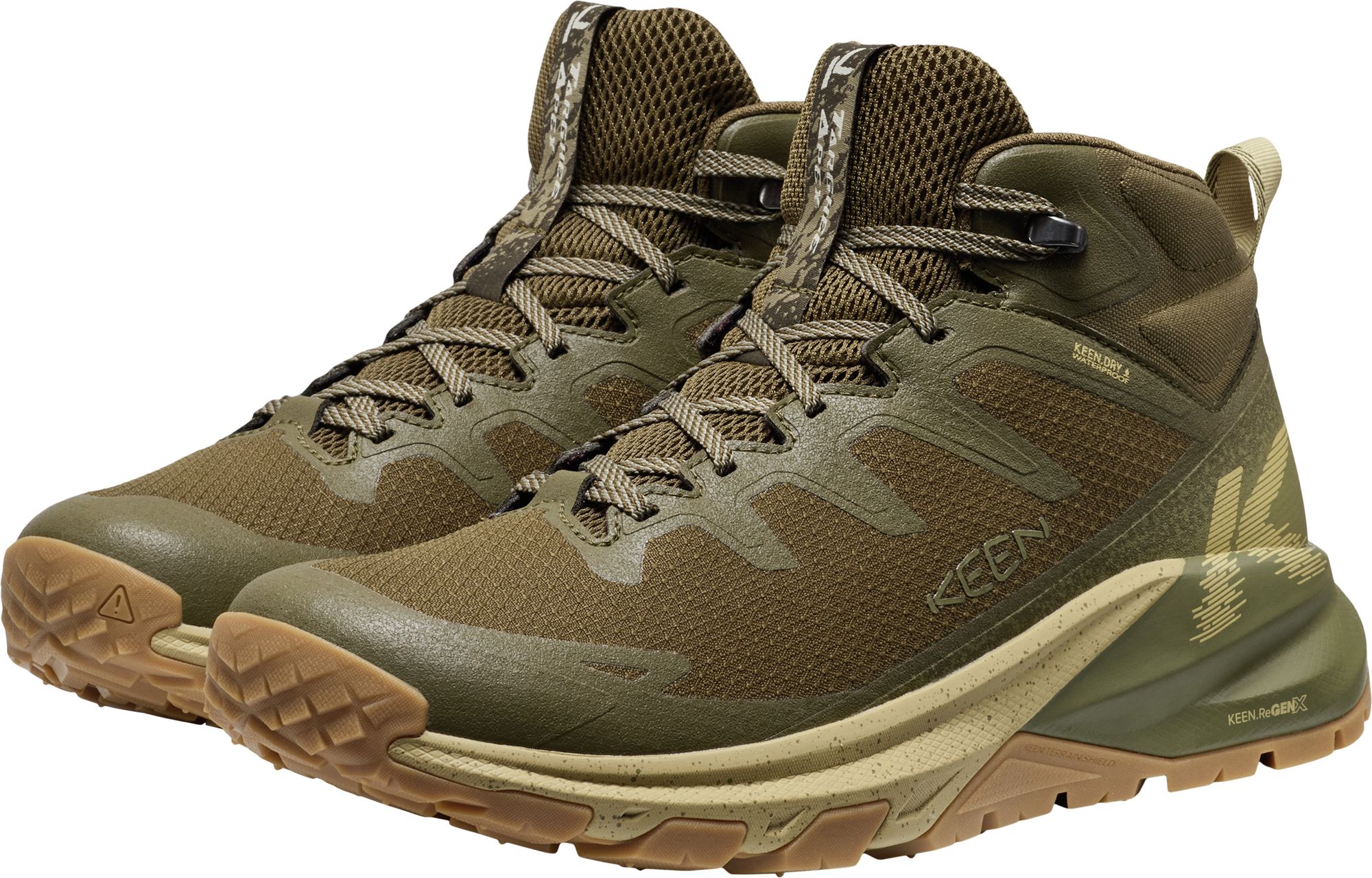 KEEN Men's Targhee Apex Mid Waterproof Hiking Boots product image