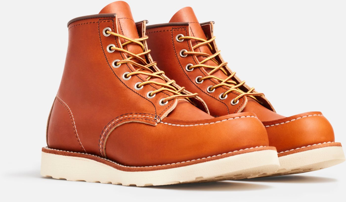 6 inch moc toe boot red wing hotsell