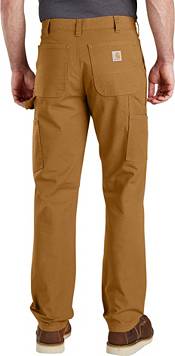 Men's 36 x 34 in. Brown Cotton/Spandex Rugged Flex Relaxed Fit Duck  Dungaree Pant