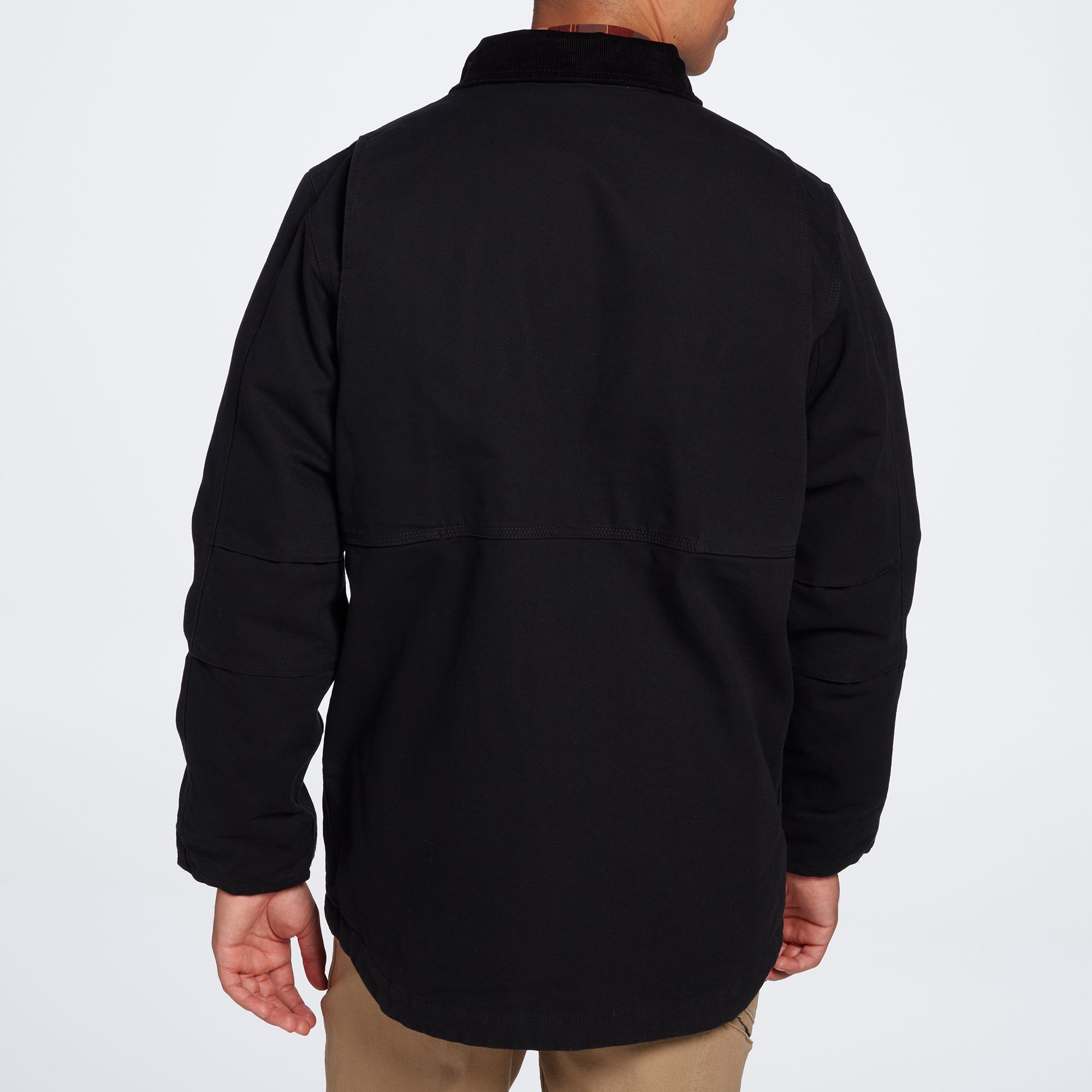 Carhartt Men's Relaxed Fit Washed Duck Sherpa-Lined Utility Jacket product image