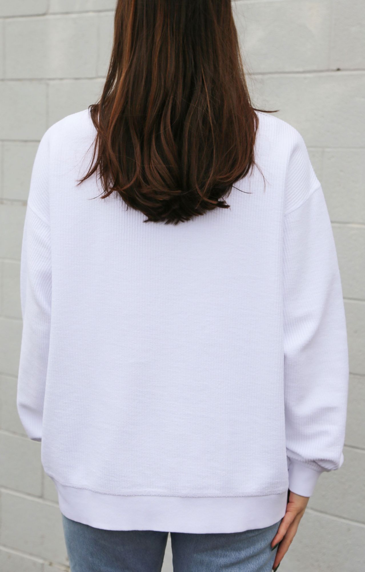 Nash Women's Nashville St. Patrick's Day 2025 White Camden Crewneck Sweatshirt product image