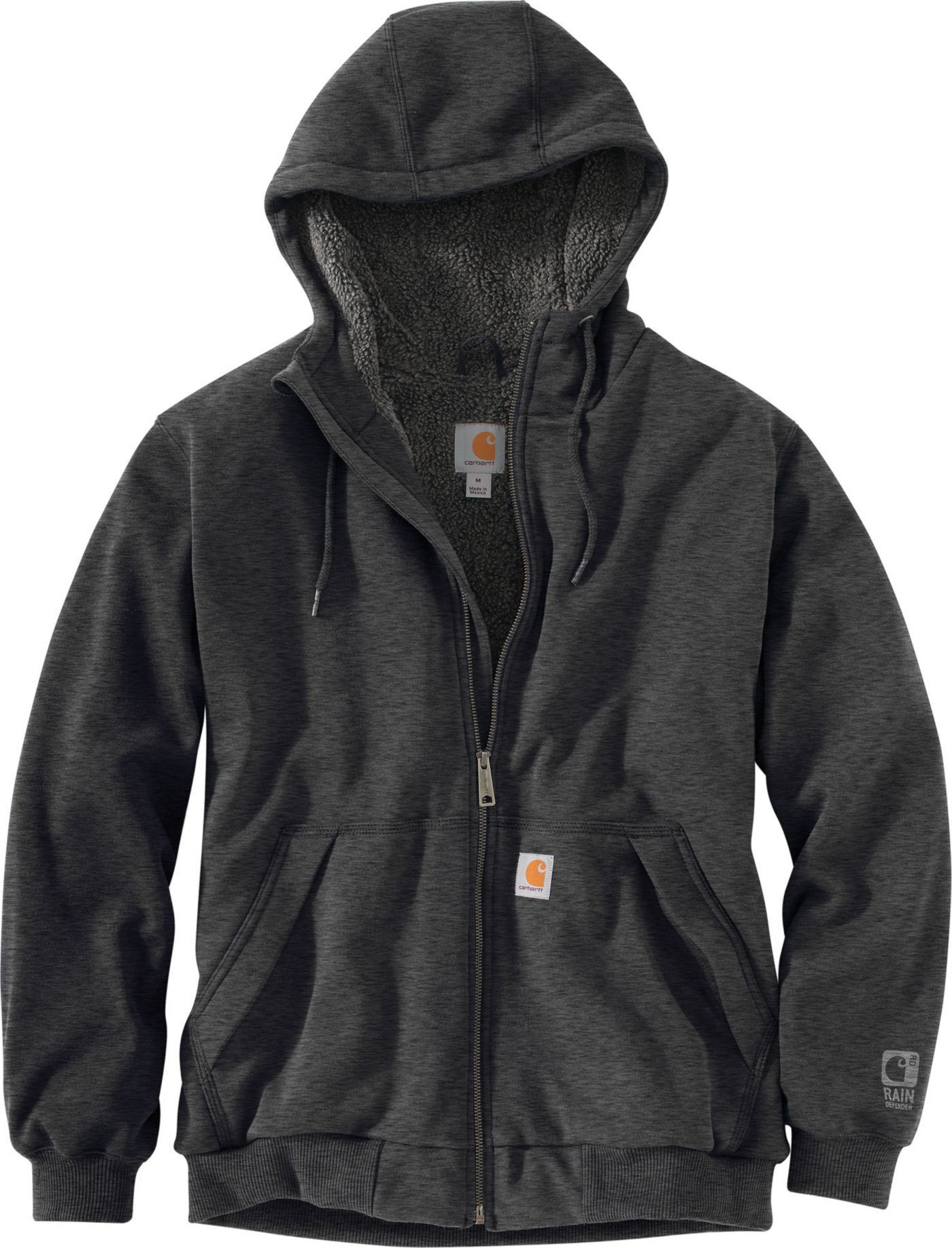 Carhartt Men s Rain Defender Rockland Sherpa Lined Hooded Sweatshirt Dick s Sporting Goods