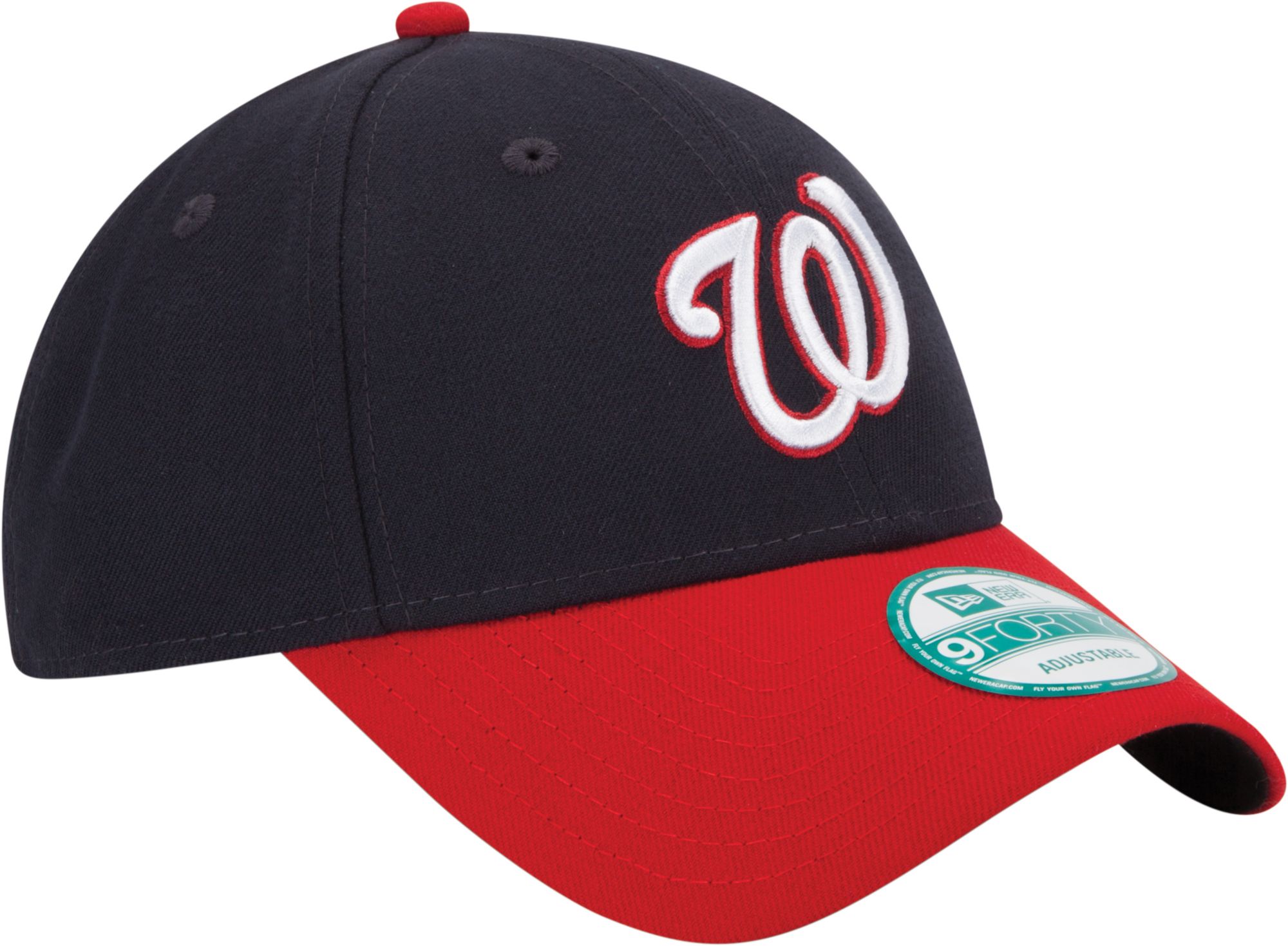 New Era Men's Washington Nationals 9Forty Navy Adjustable Hat