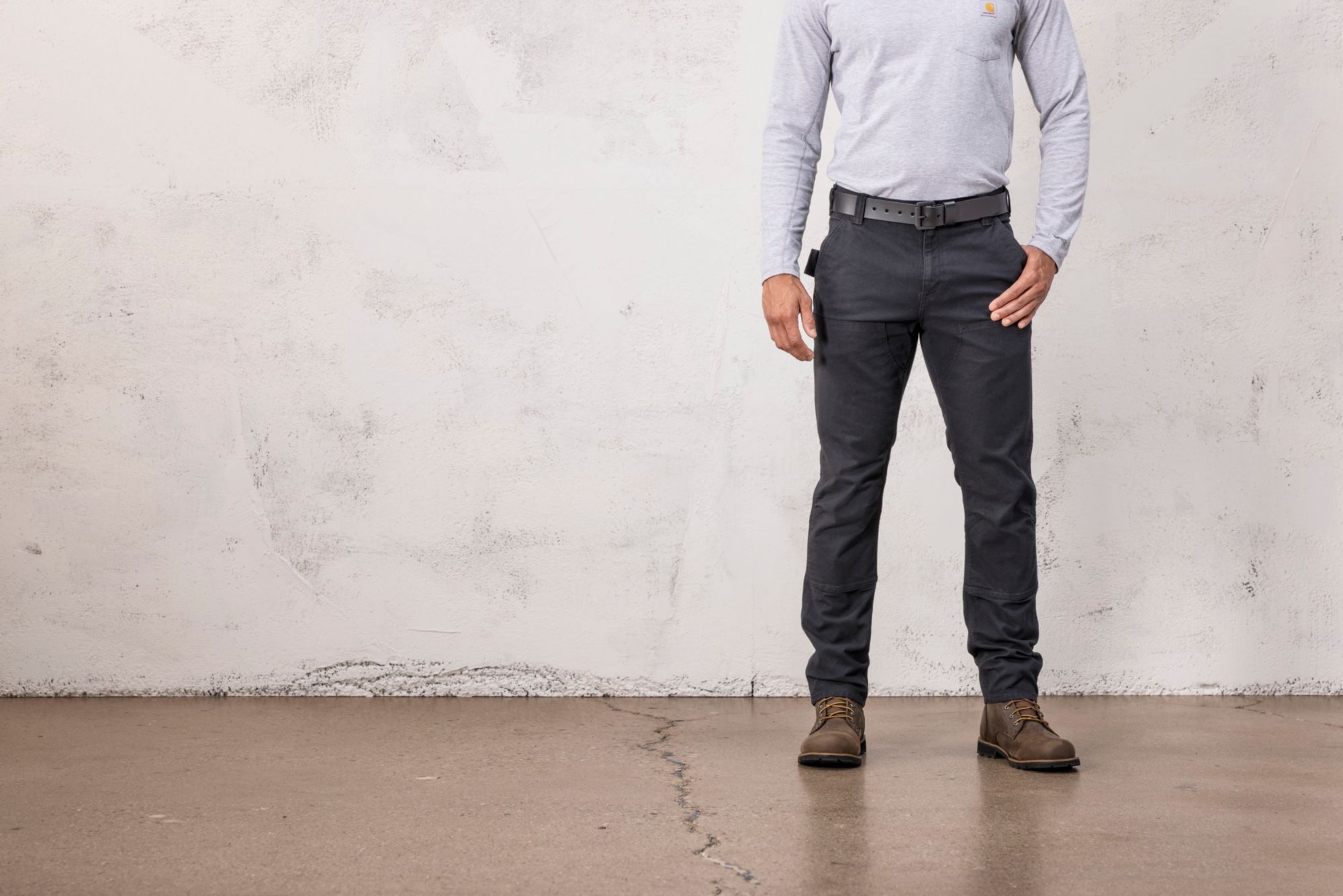 Carhartt Men's Slim Tapered Rugged Flex Duck Double-Front Dungaree product image