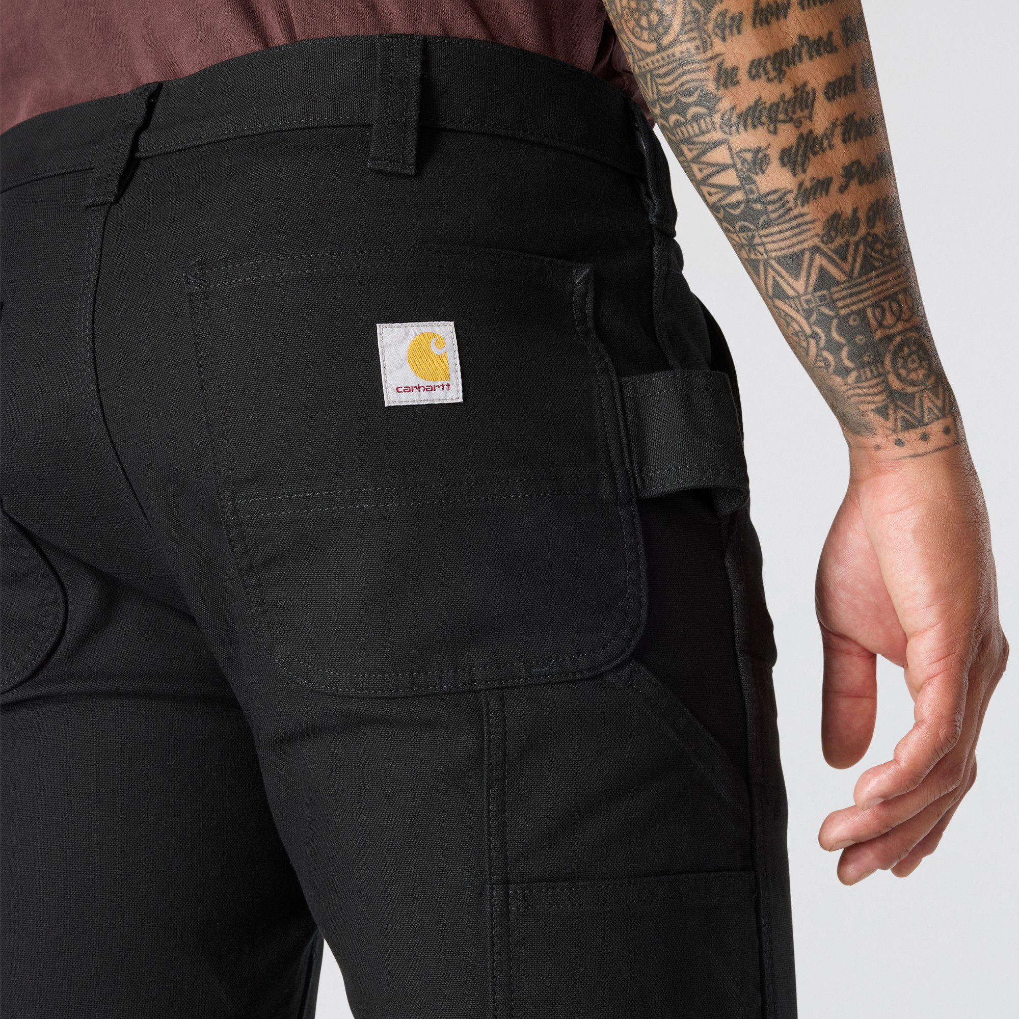 Carhartt Men's Slim Tapered Rugged Flex Duck Double-Front Dungaree product image