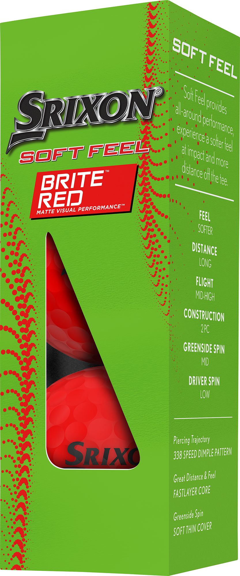 Srixon 2023 Soft Feel Brite Matte Golf Balls product image