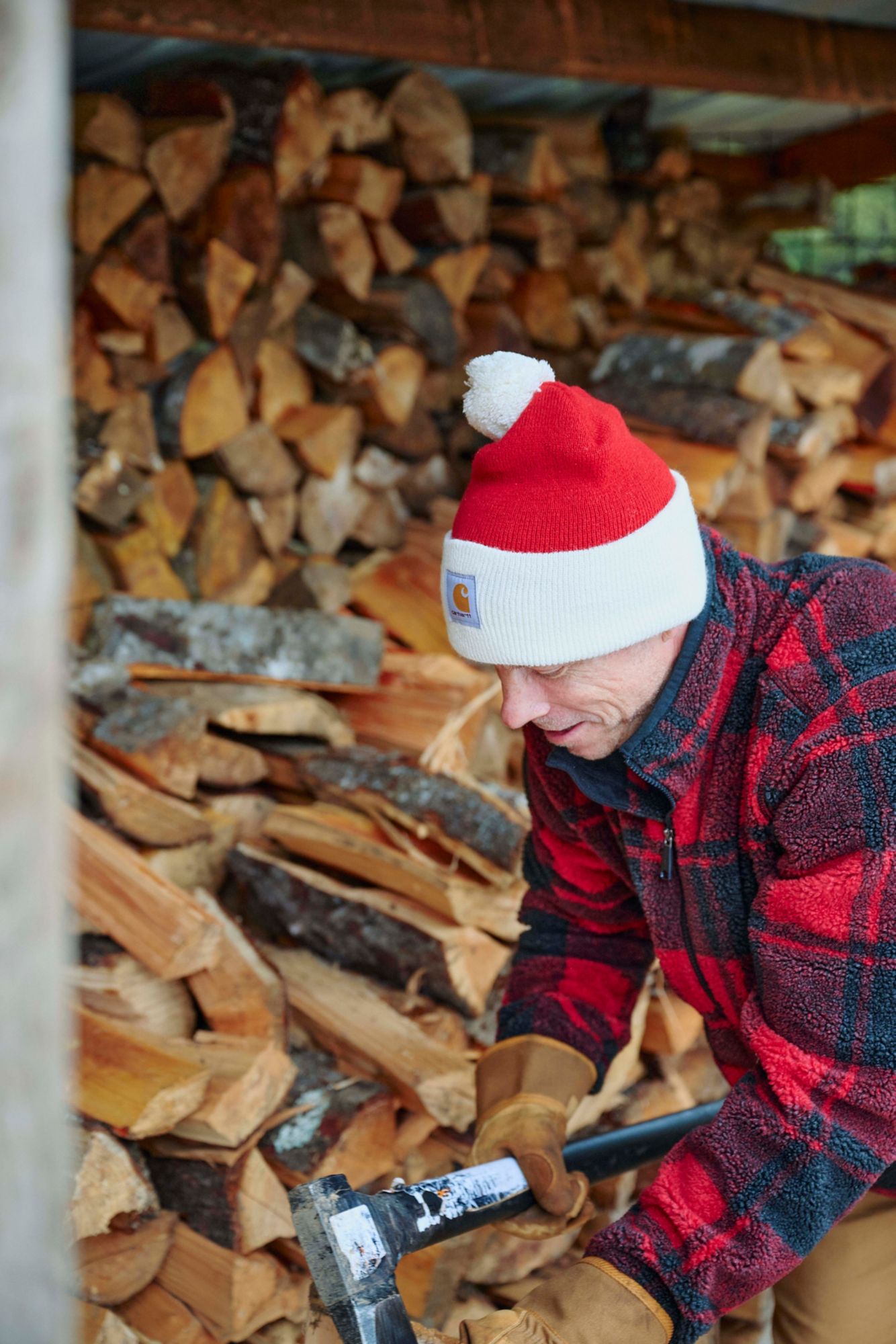 Carhartt Men's Knit Pom Cuffed Beanie product image