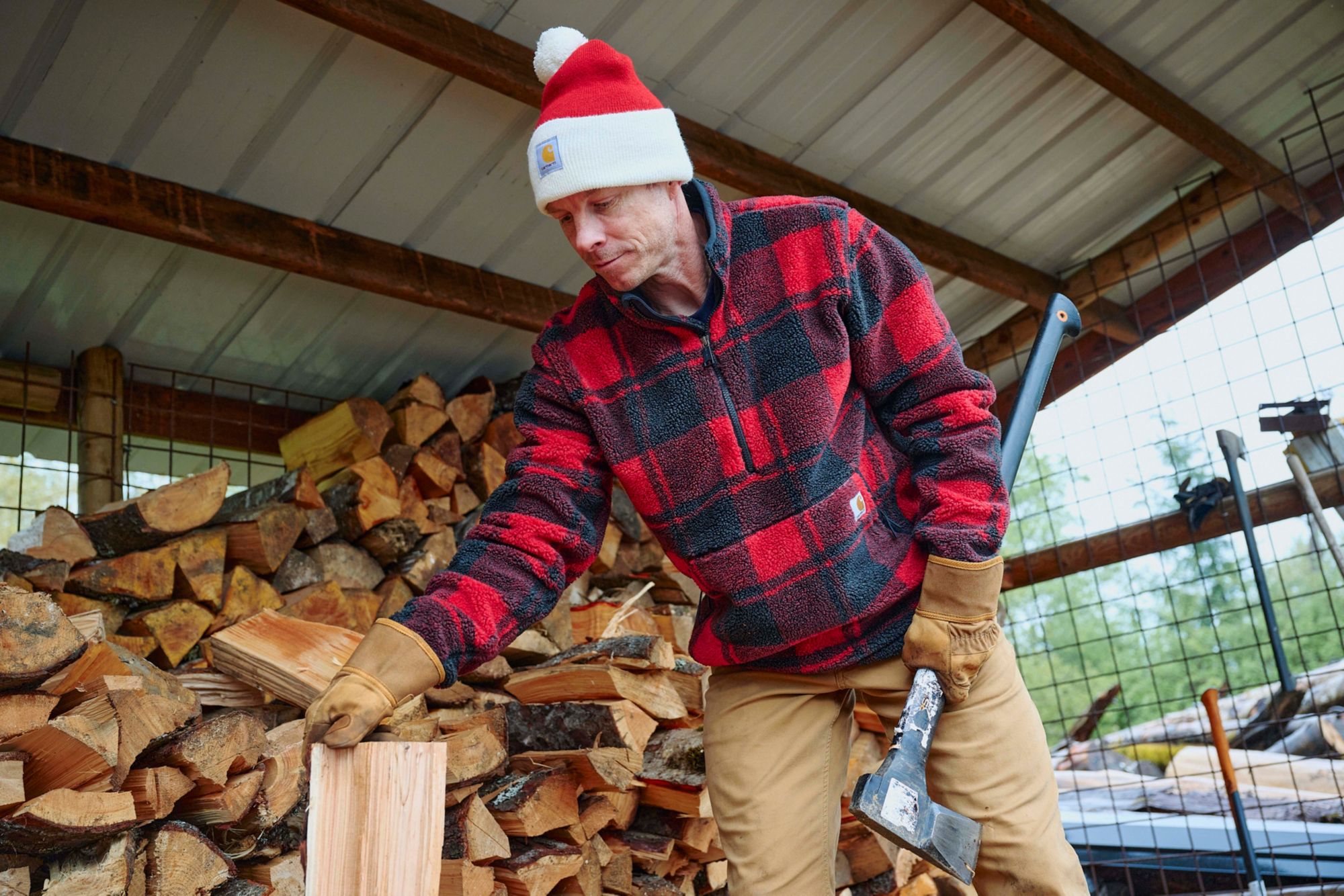 Carhartt Men's Knit Pom Cuffed Beanie product image