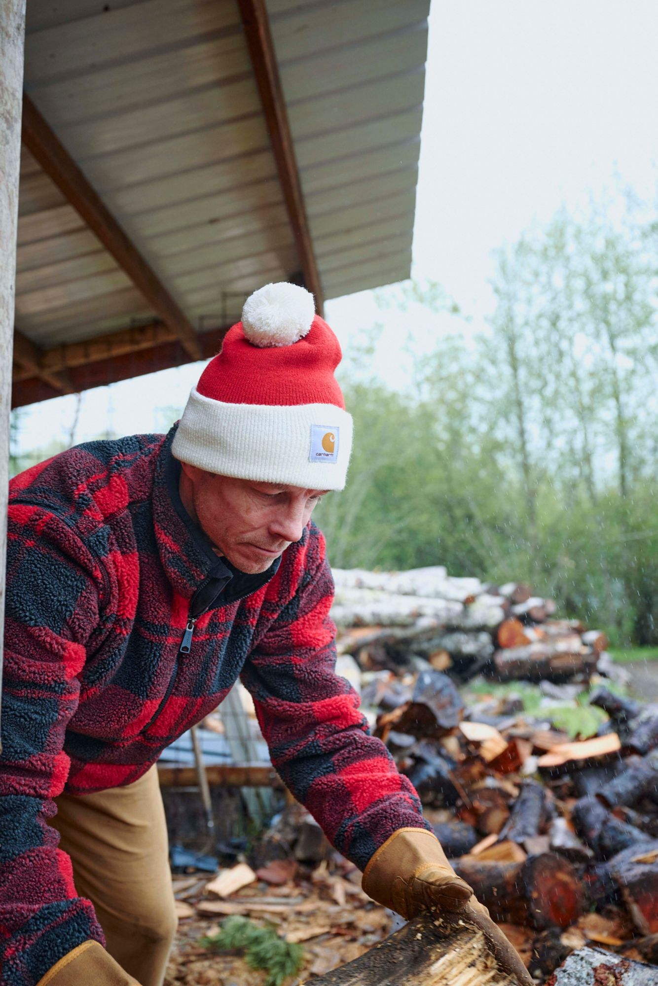 Carhartt Men's Knit Pom Cuffed Beanie product image