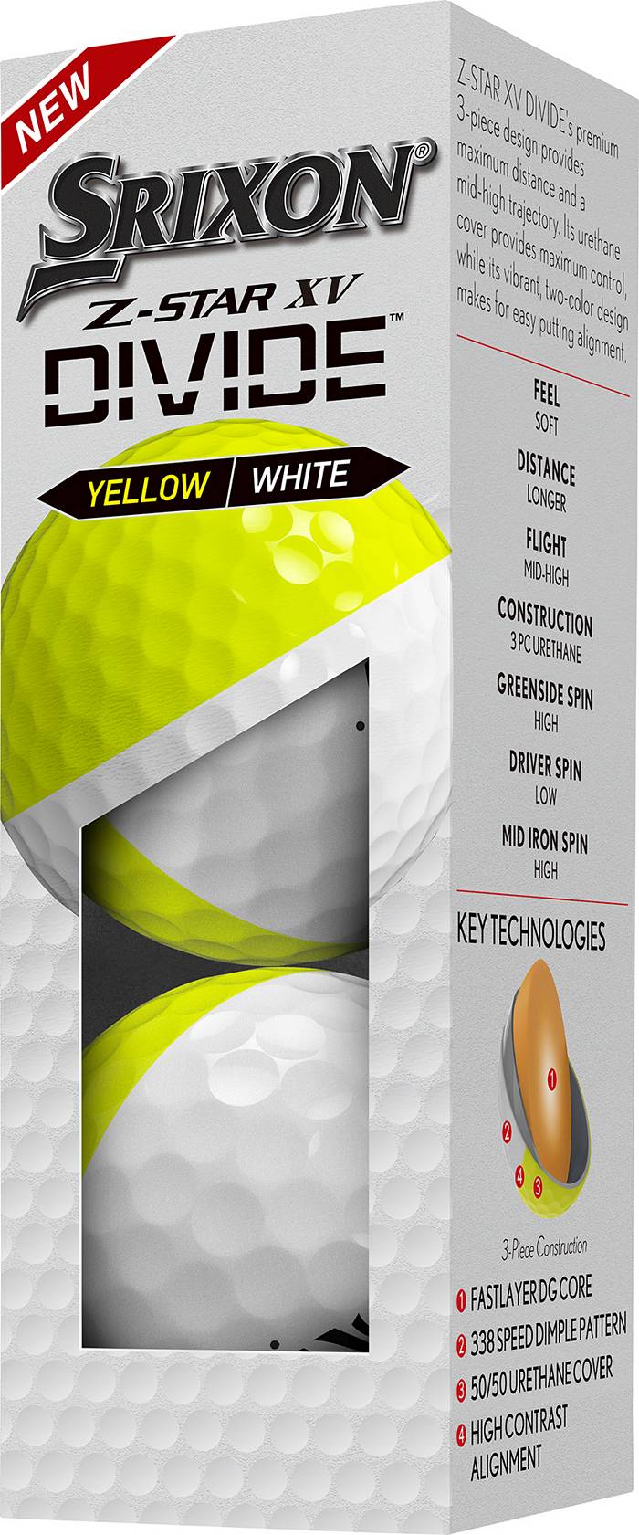 Srixon 2023 Z-STAR 8 XV Divide Golf Balls | Dick's Sporting Goods