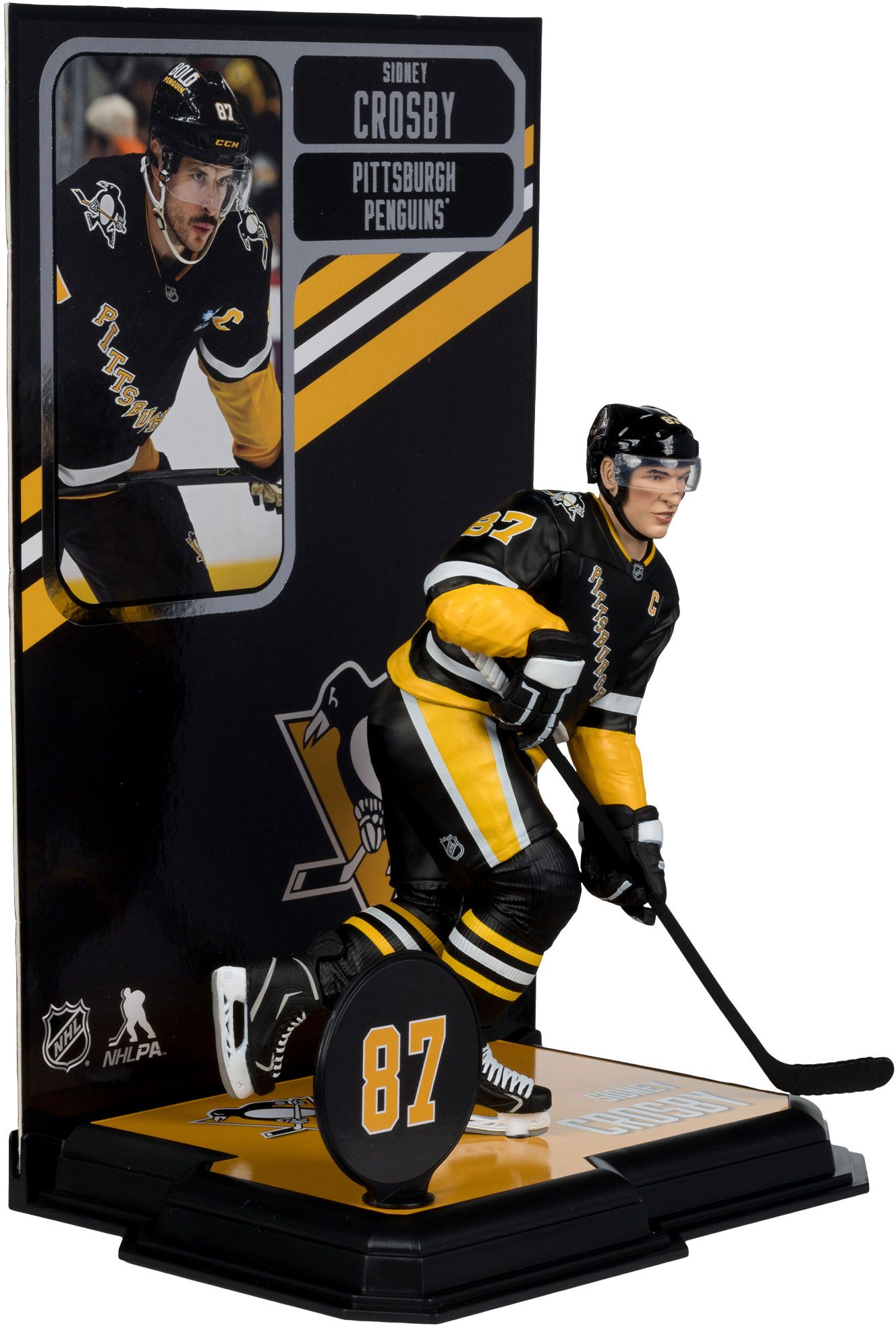 Imports Dragon Pittsburgh Penguins Sidney Crosby #87 Posed Figure product image