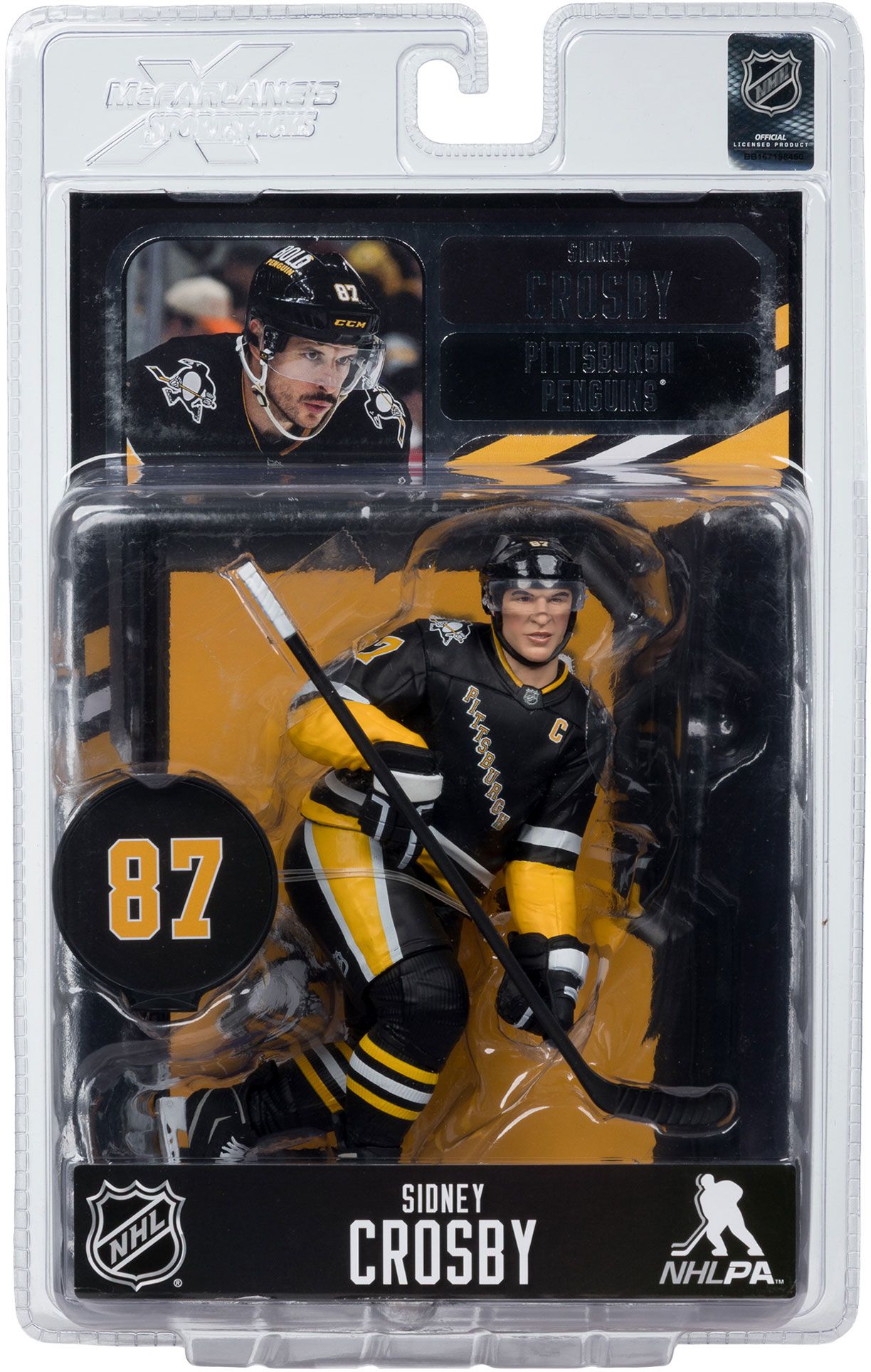 Imports Dragon Pittsburgh Penguins Sidney Crosby #87 Posed Figure product image