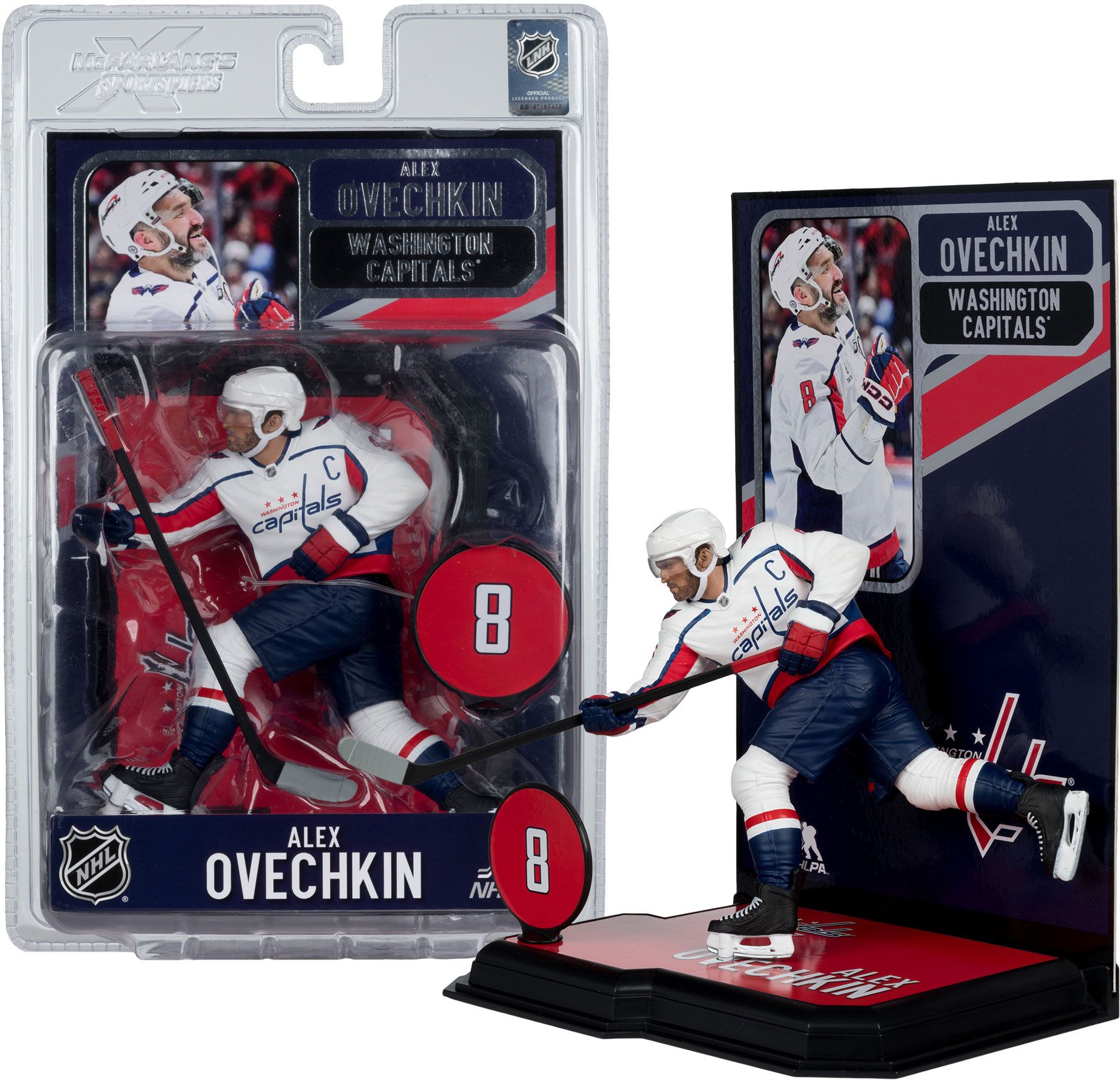Imports Dragon Washington Capitals Alex Ovechkin #8 Posed Figure product image