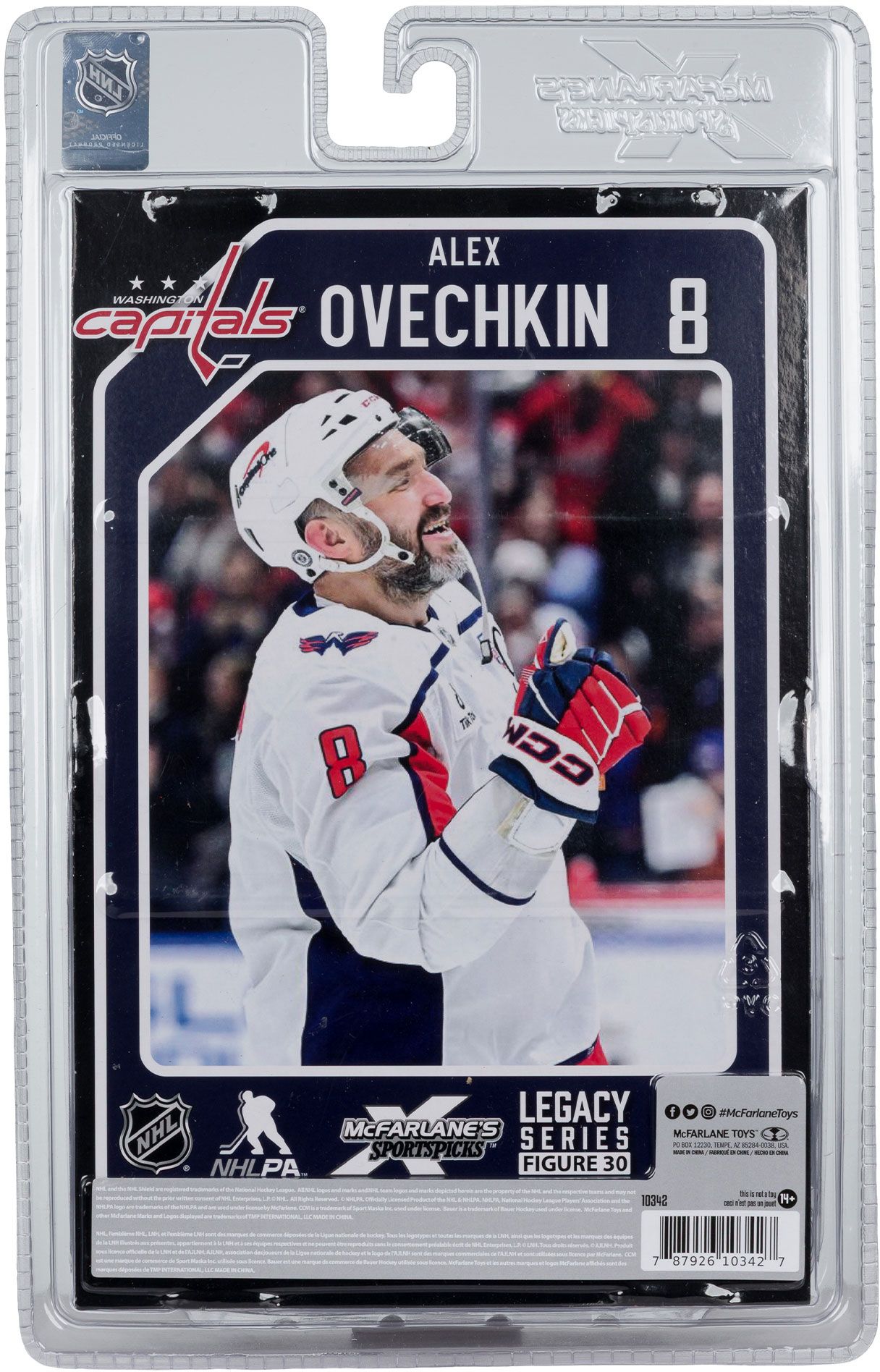 Imports Dragon Washington Capitals Alex Ovechkin #8 Posed Figure product image