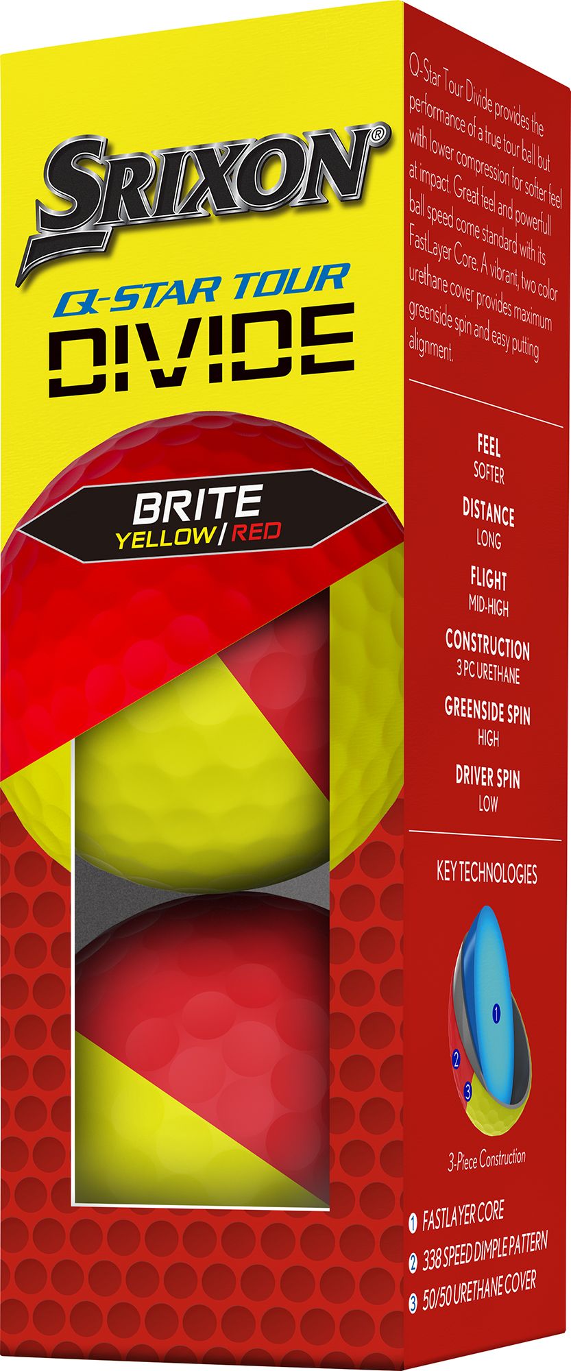Srixon 2024 Q-STAR Tour Divide 2 Golf Balls product image
