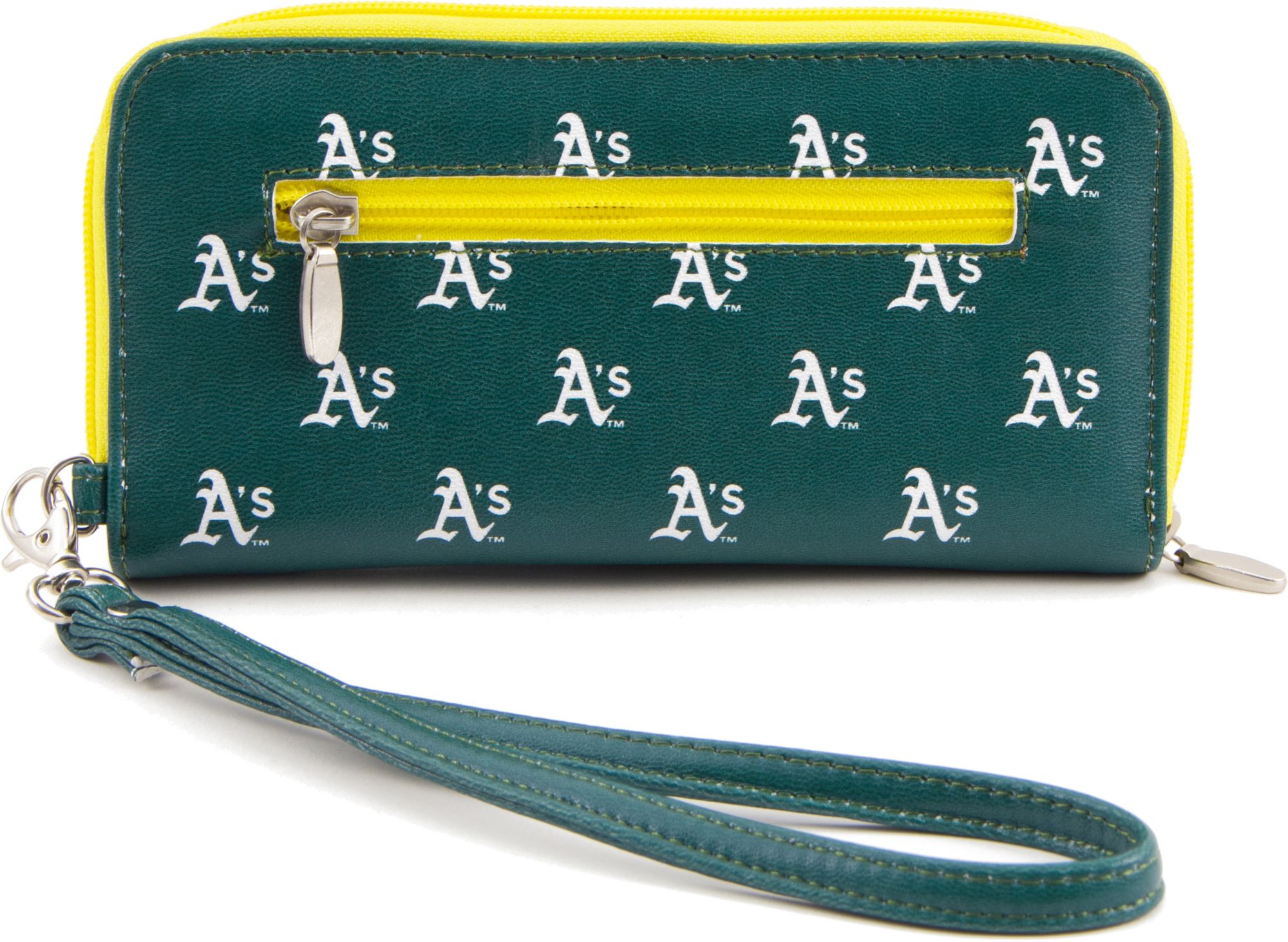 Eagles Wings Women's Oakland Athletics Wristlet Wallet