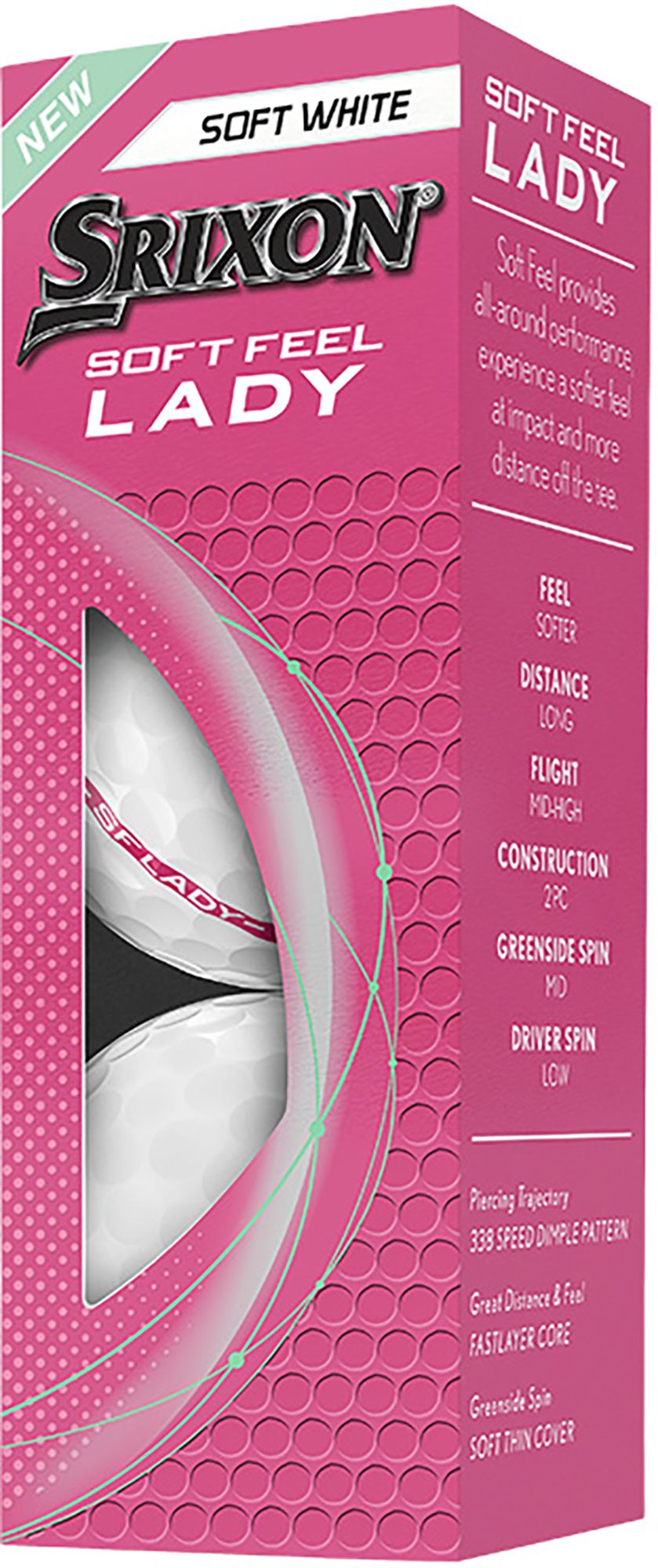 Srixon Women's 2025 Soft Feel Lady Golf Balls product image
