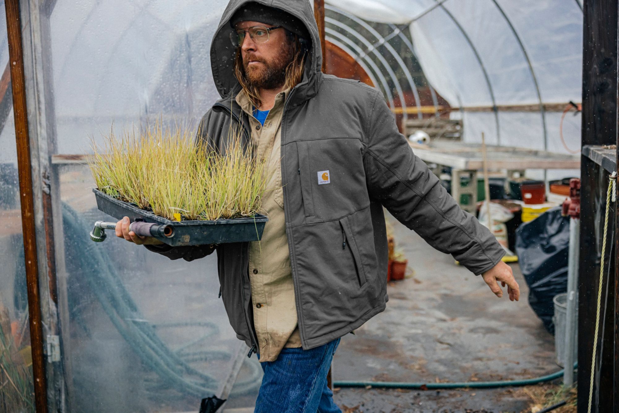 Carhartt Men's Rugged Flex Rigby LS Work Shirt product image