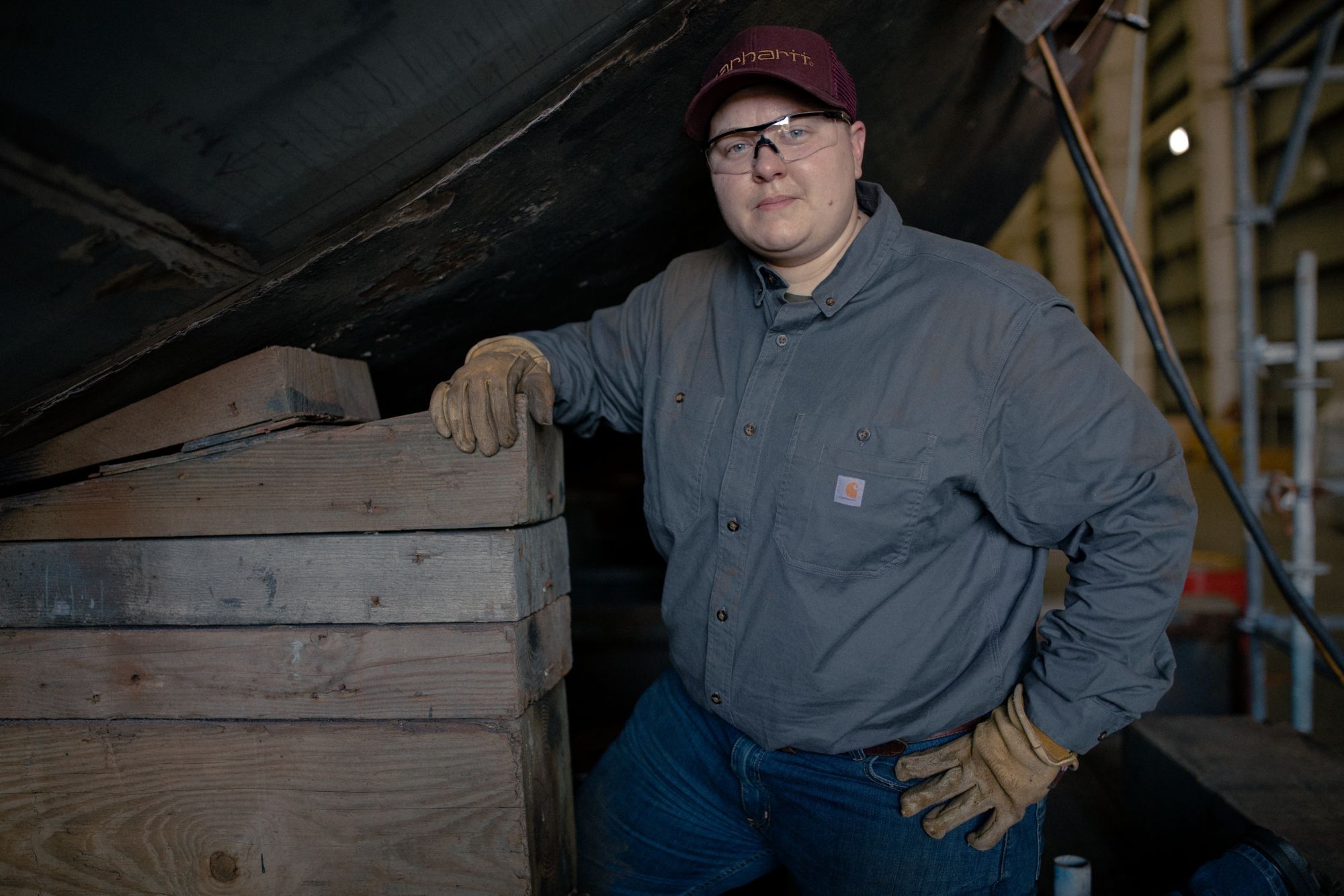 Carhartt Men's Rugged Flex Rigby LS Work Shirt product image