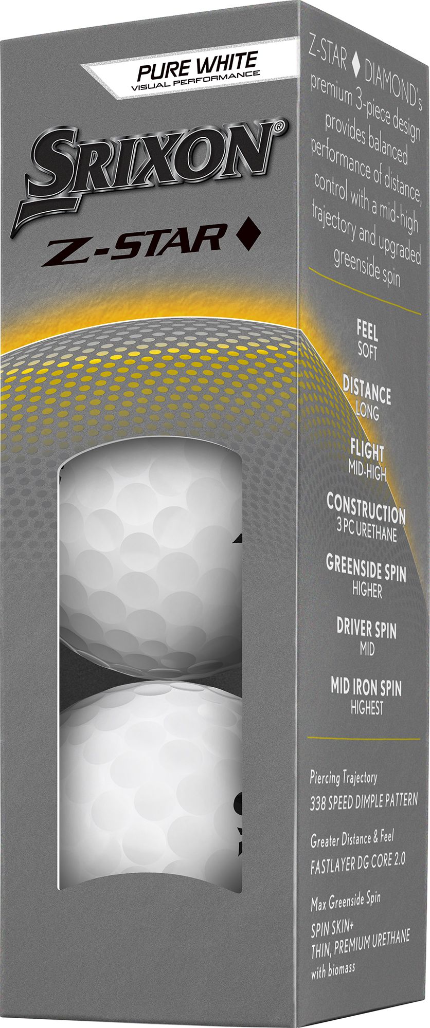 Srixon 2025 Z-STAR Diamond 3 Golf Balls product image