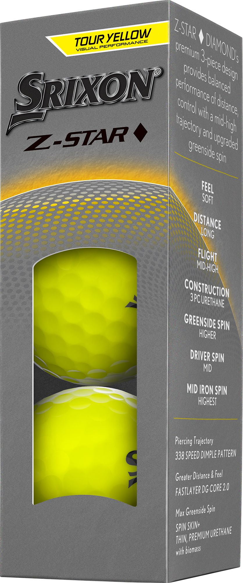 Srixon 2025 Z-STAR Diamond 3 Golf Balls product image