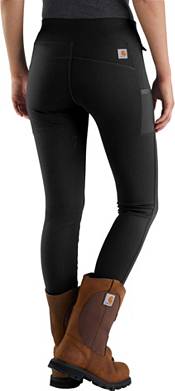 Carhartt womens Force Fitted Lightweight Ankle Length (Plus Size) Leggings,  Tarmac, X-Large Plus