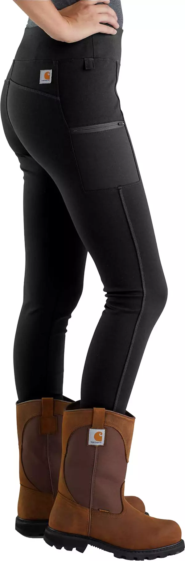 Carhartt, Pants & Jumpsuits, Carhartt Womens Black Force Lightweight Utility  Leggings Size M Tall
