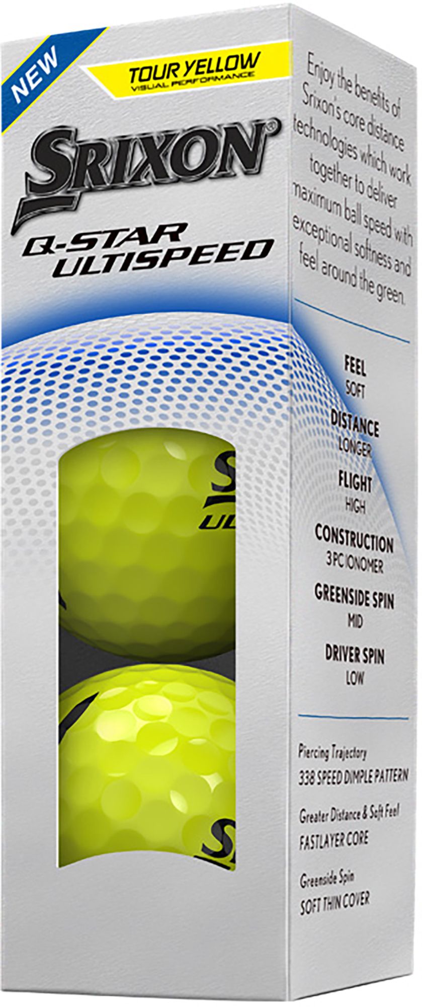 Srixon 2025 Q-STAR Ultispeed Golf Balls product image