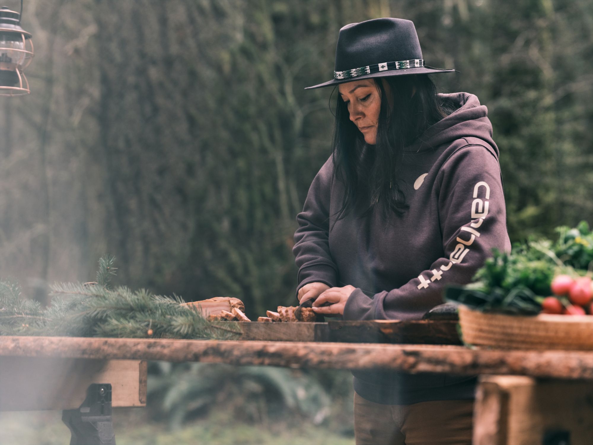 Carhartt Women's Clarksburg Graphic Sleeve Hoodie product image