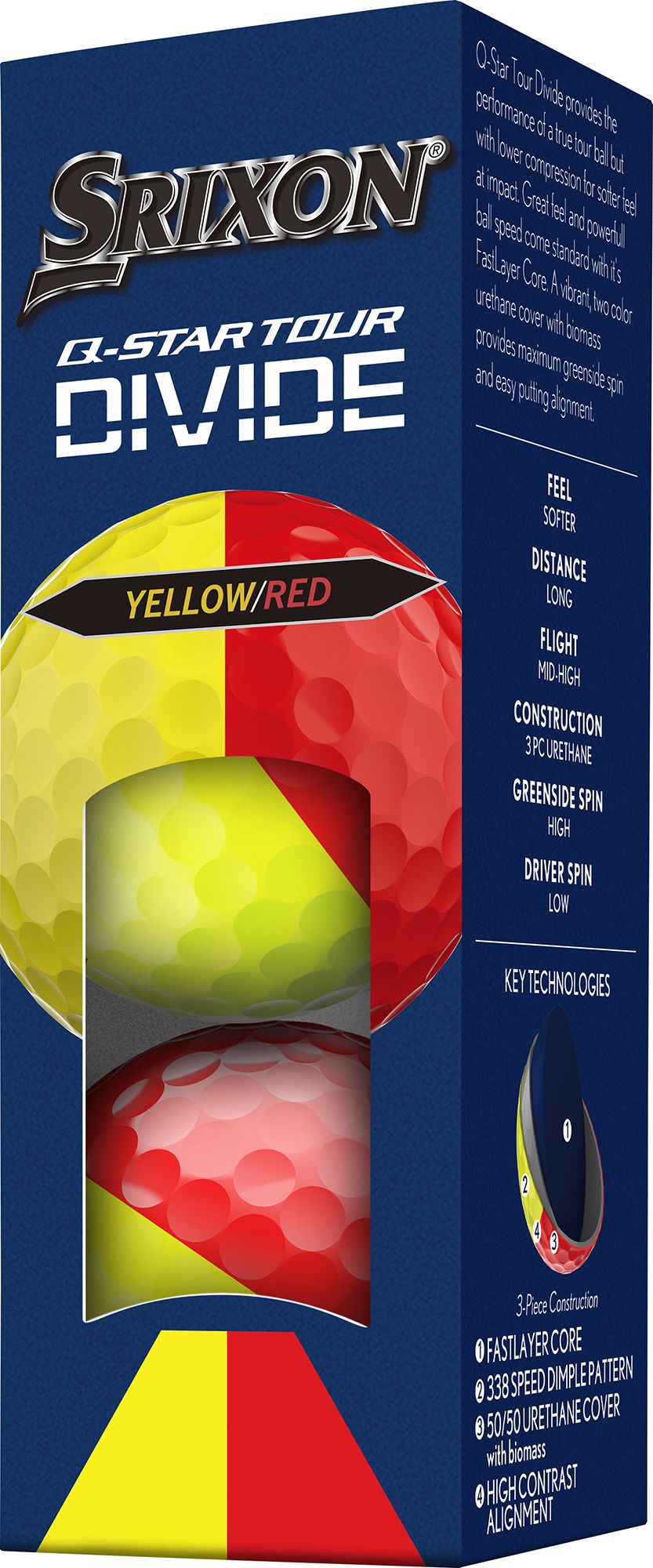 Srixon 2026 Q-STAR Tour Divide Golf Balls product image