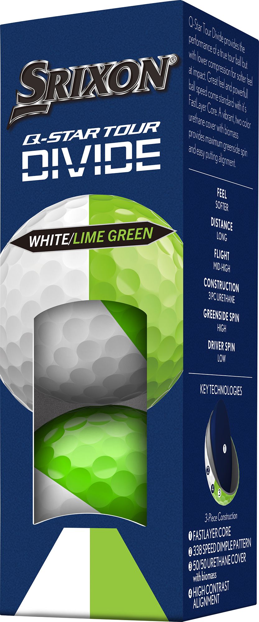 Srixon 2026 Q-STAR Tour Divide Golf Balls product image