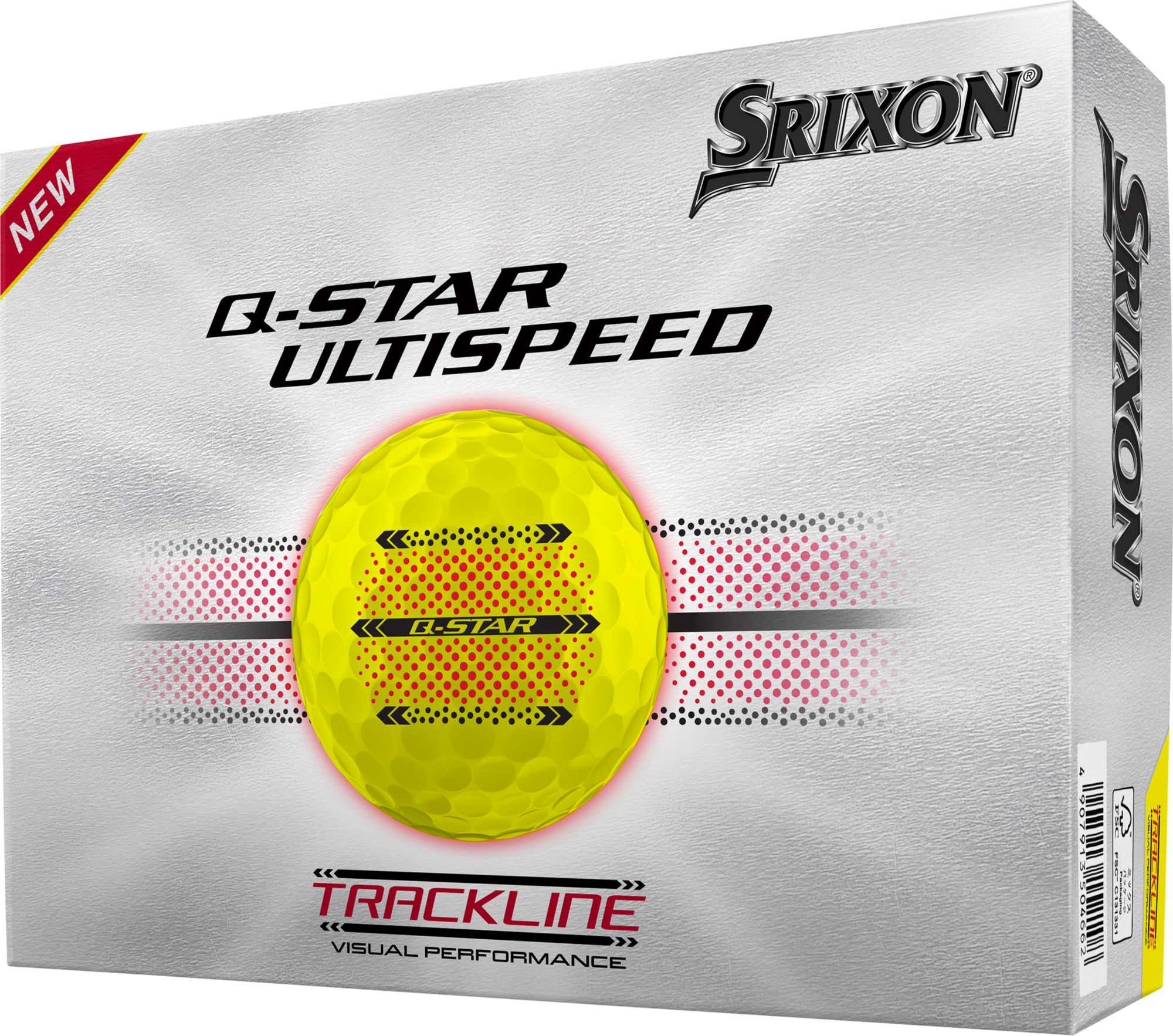 Srixon 2026 Q-STAR Ultispeed Trackline Golf Balls product image