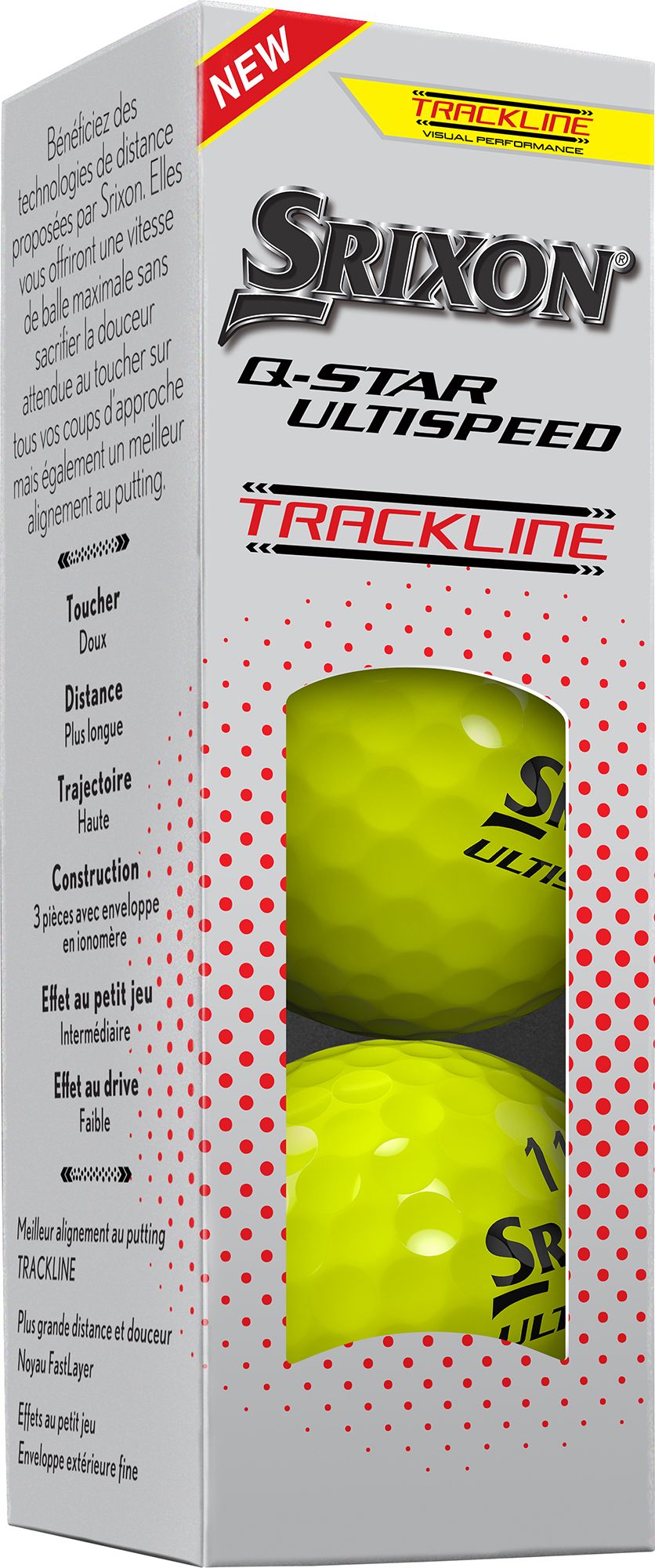 Srixon 2026 Q-STAR Ultispeed Trackline Golf Balls product image