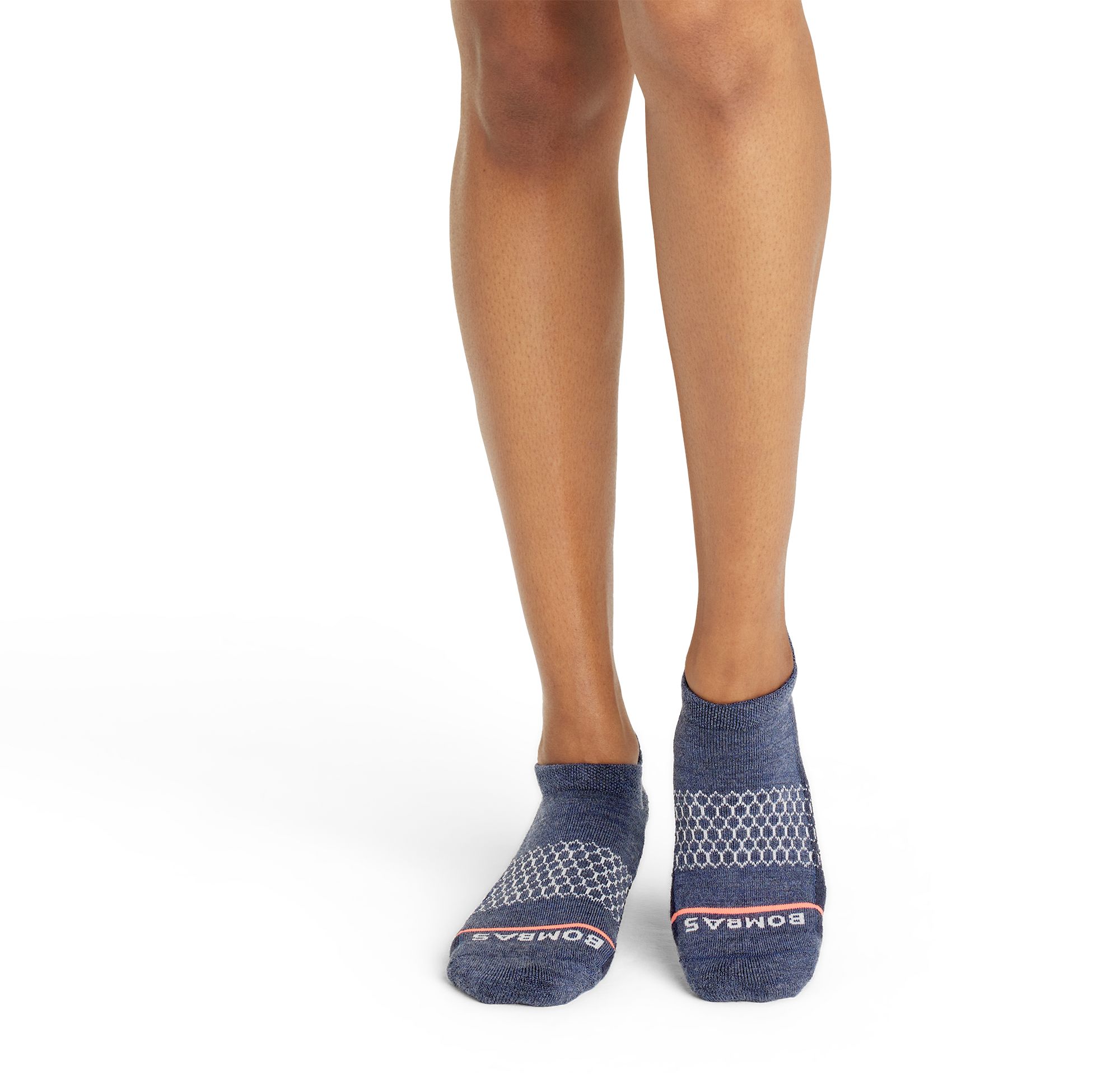 Bombas Merino Wool Blend Colorblock Heathered Ankle Socks product image