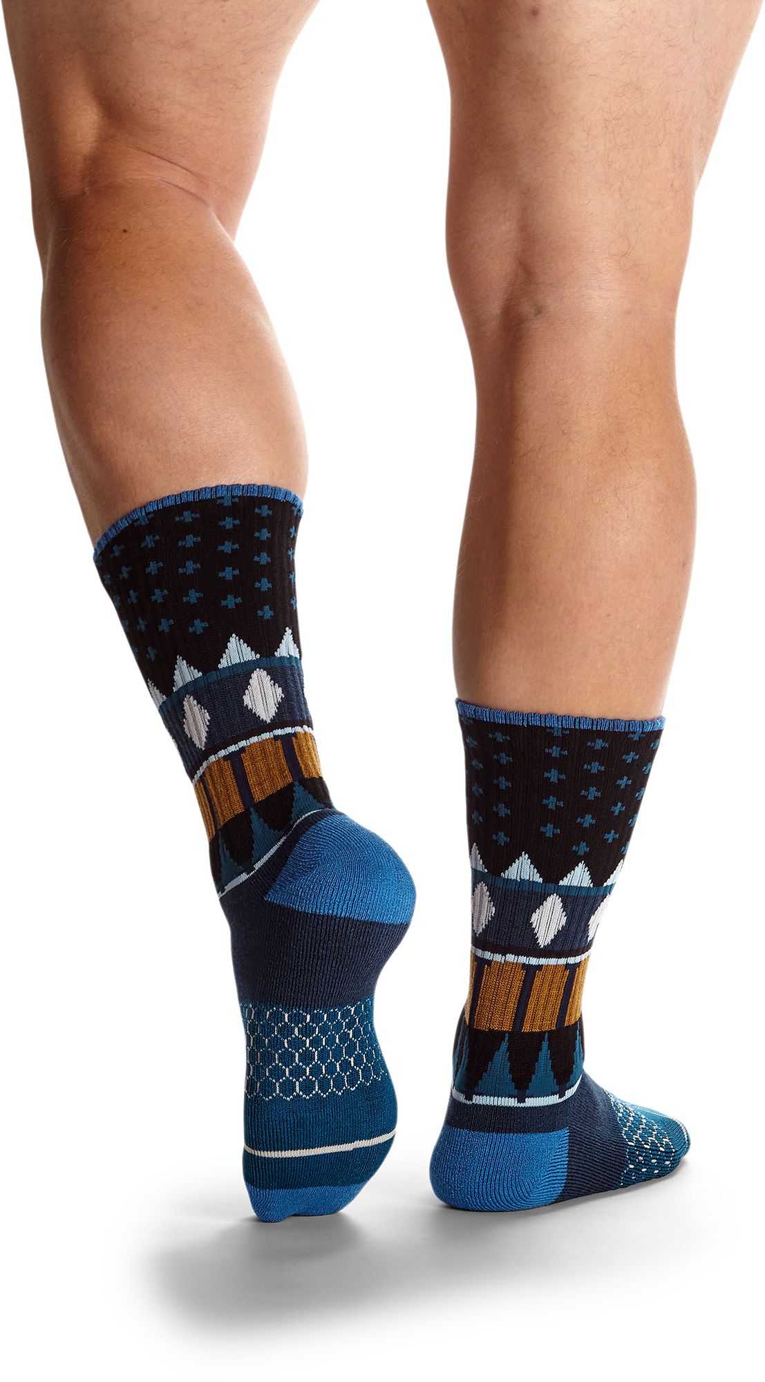 Bombas Men's Merino Fairisle Calf Socks product image